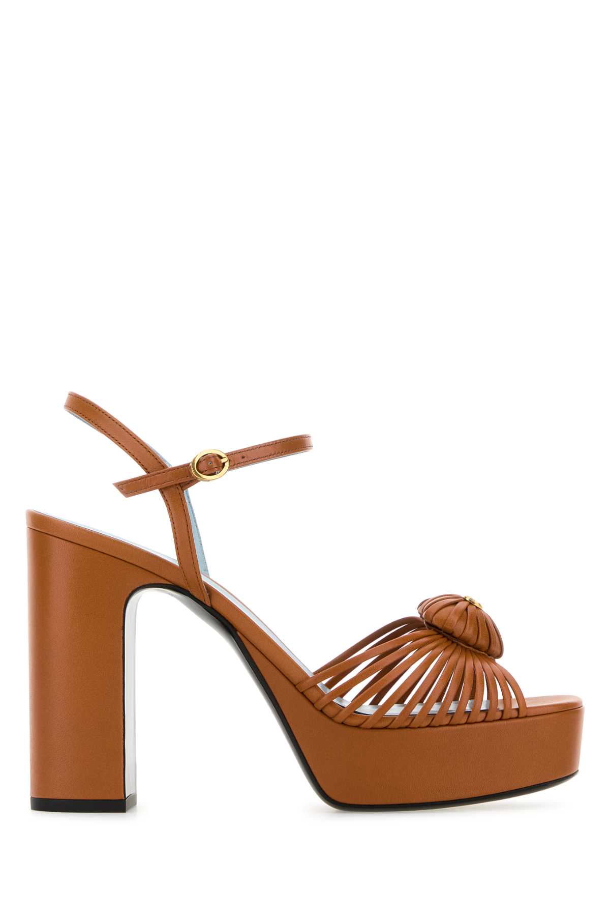サンダル・ミュール Valentino Garavani Orange Leather Vlogo Signautre Sandals Valentino Garavani Orange Leather Vlogo Signautre Sandals In