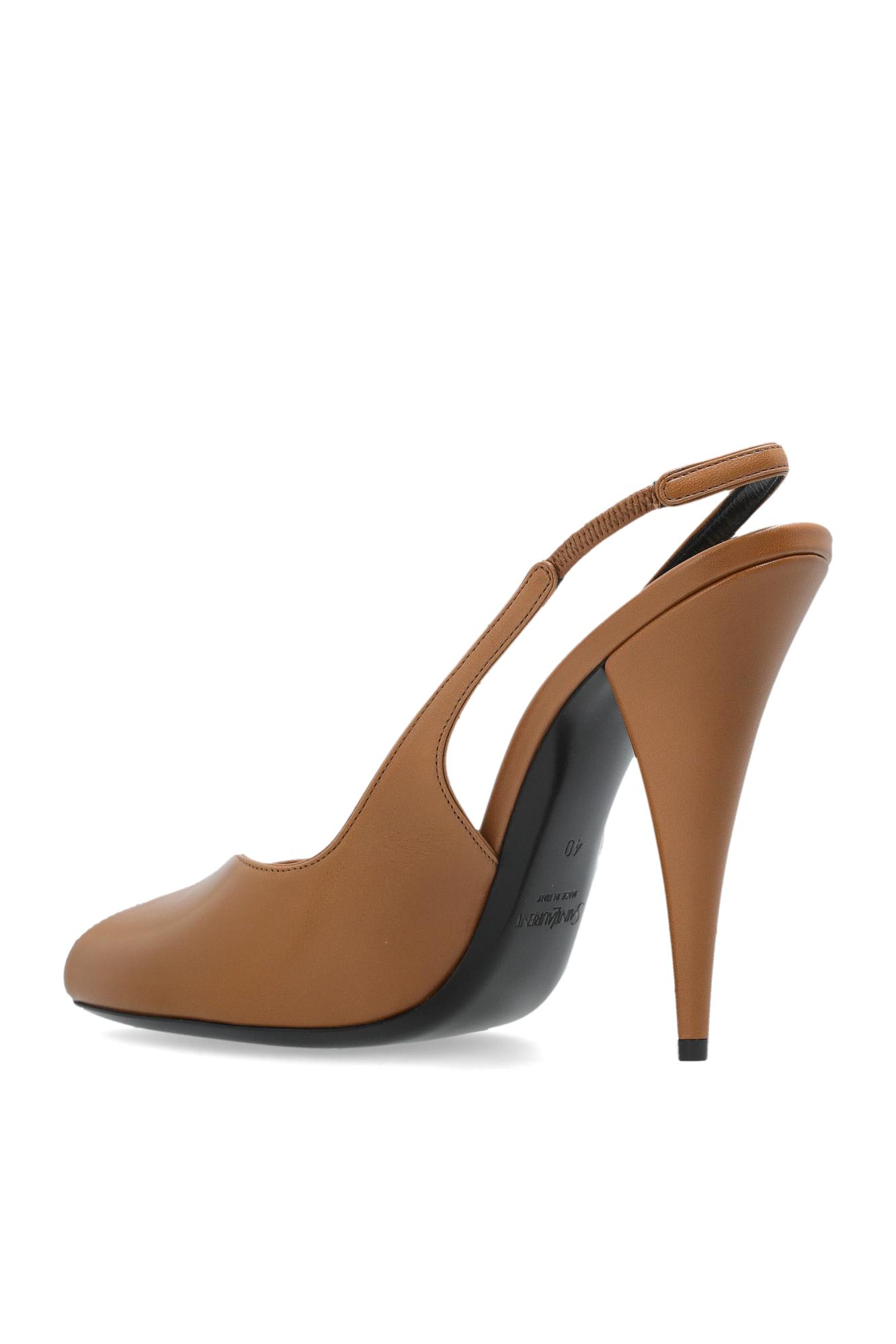 Saint Laurent Heeled Shoes Page In Brown