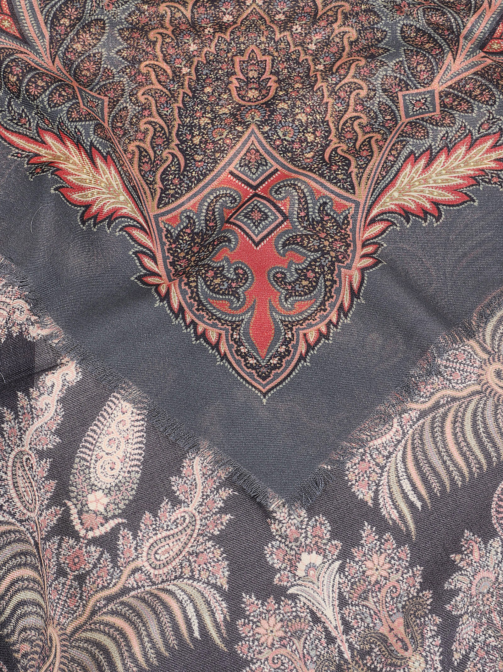 Shop Etro Aida Shawl In Multicolore