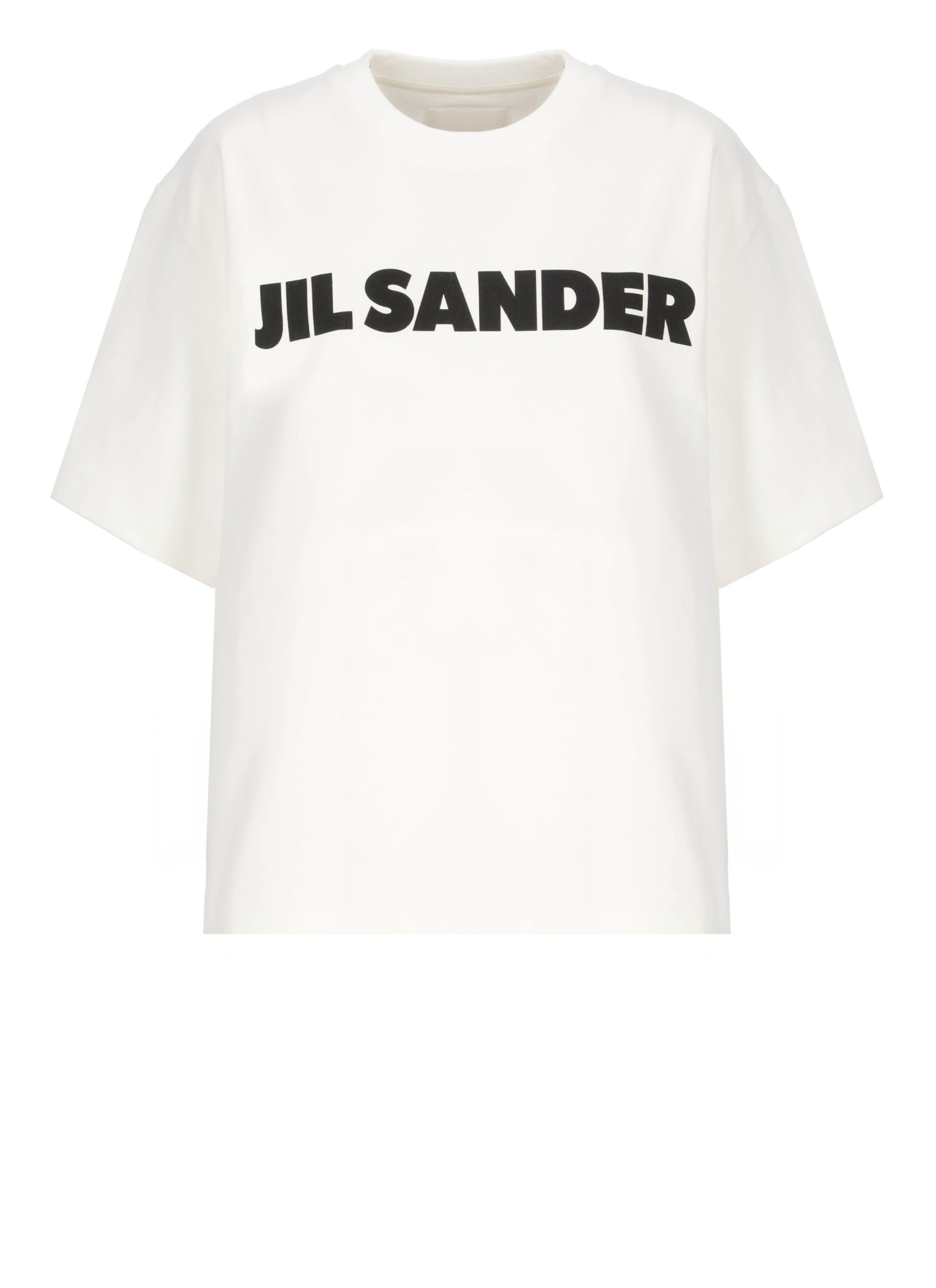 Shop Jil Sander T-shirt With Logo In White