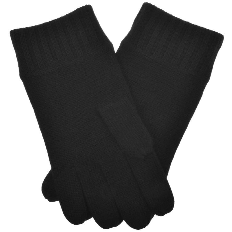Givenchy logo-patch Woollen Gloves - Farfetch