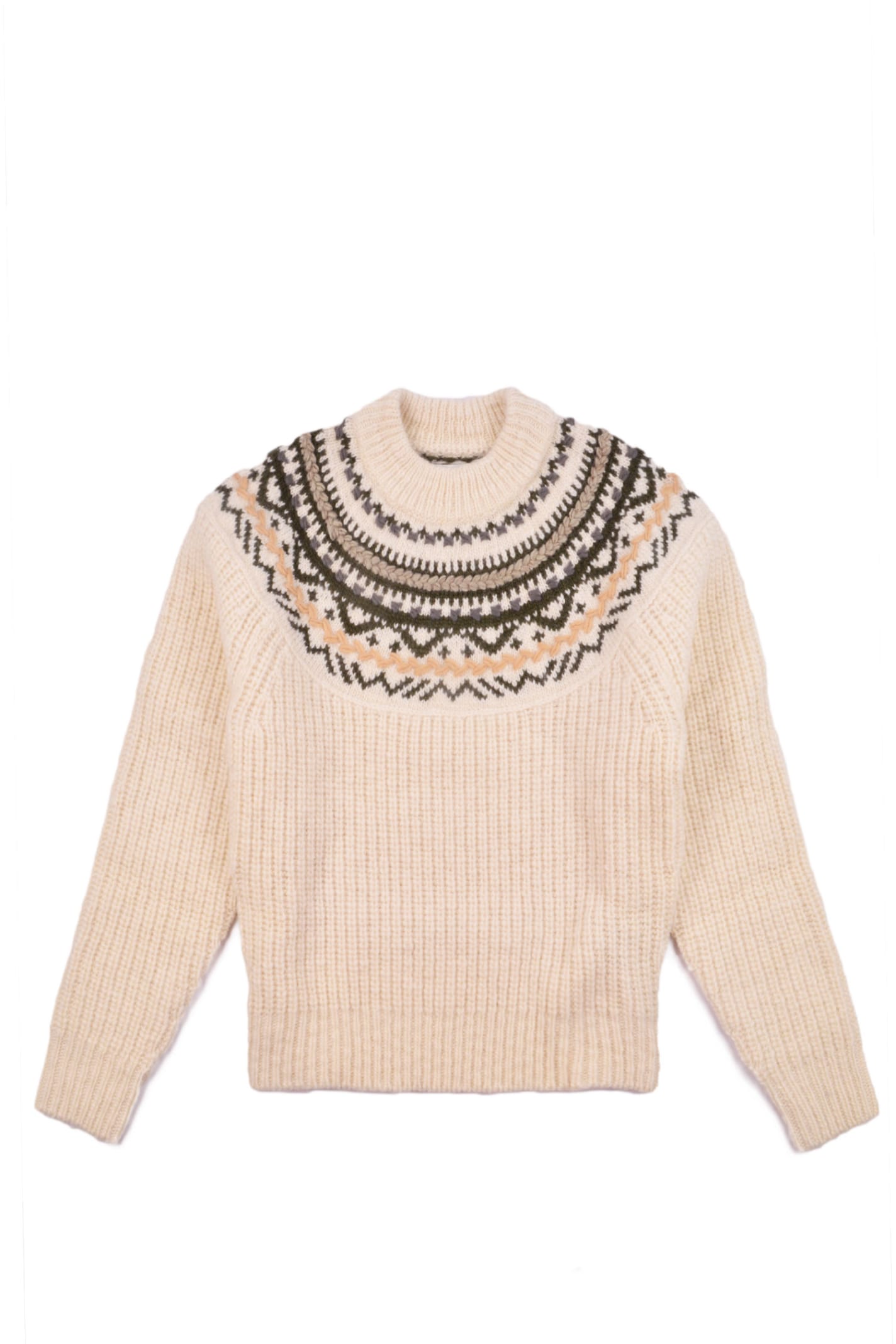 Isabel Marant Jacquard Wool Sweater