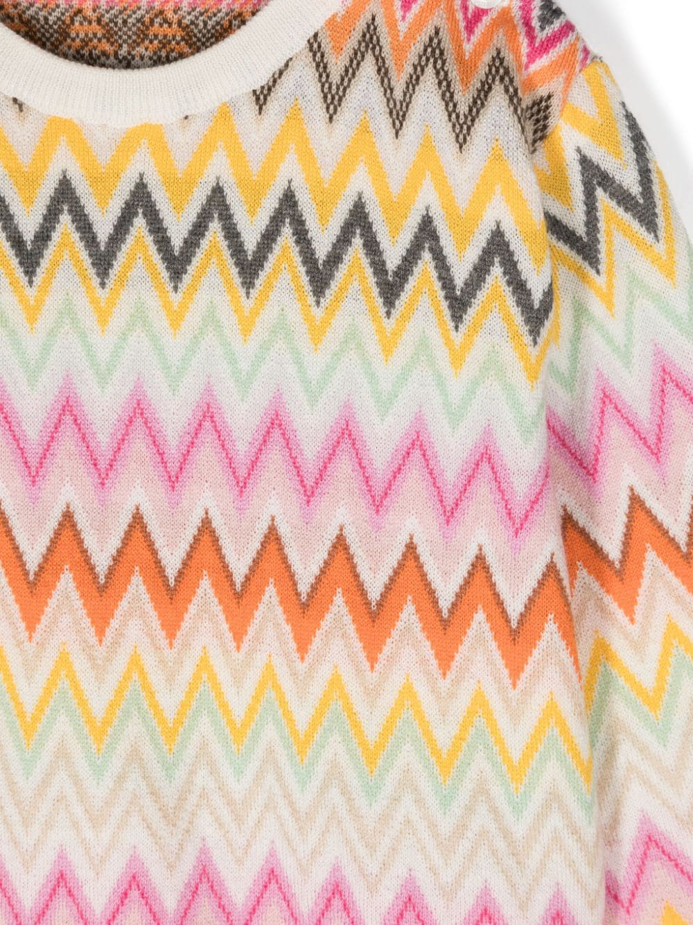 Shop Missoni Pull Motivo Zigzag In Multicolor