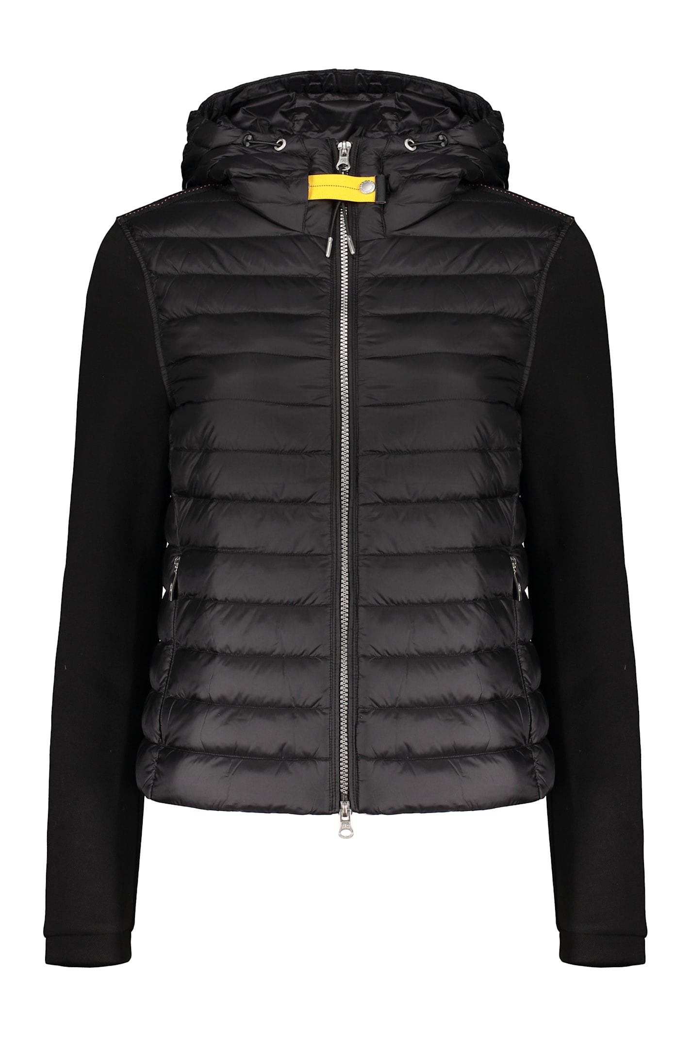 Parajumpers Lightweight Padded Jacket With Elegant Hood In Black