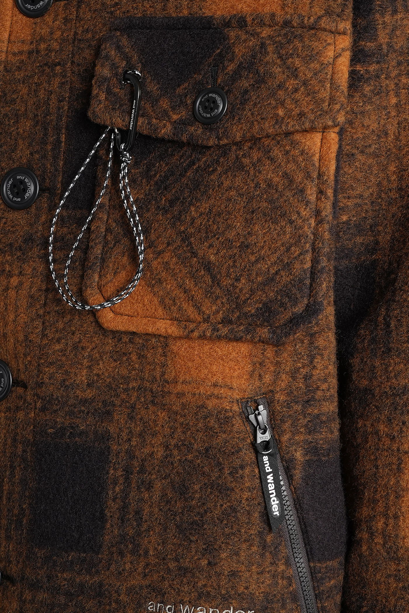 And Wander In Camel Wool In Brown