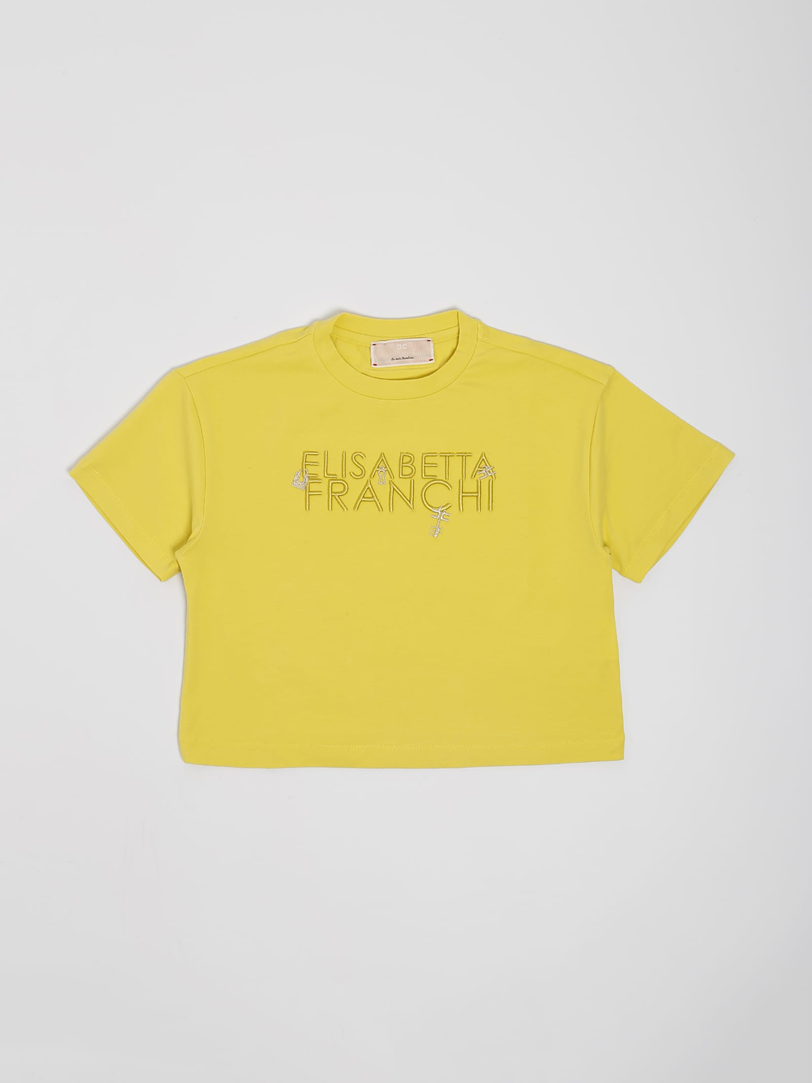 Shop Elisabetta Franchi T-shirt T-shirt In Cedro