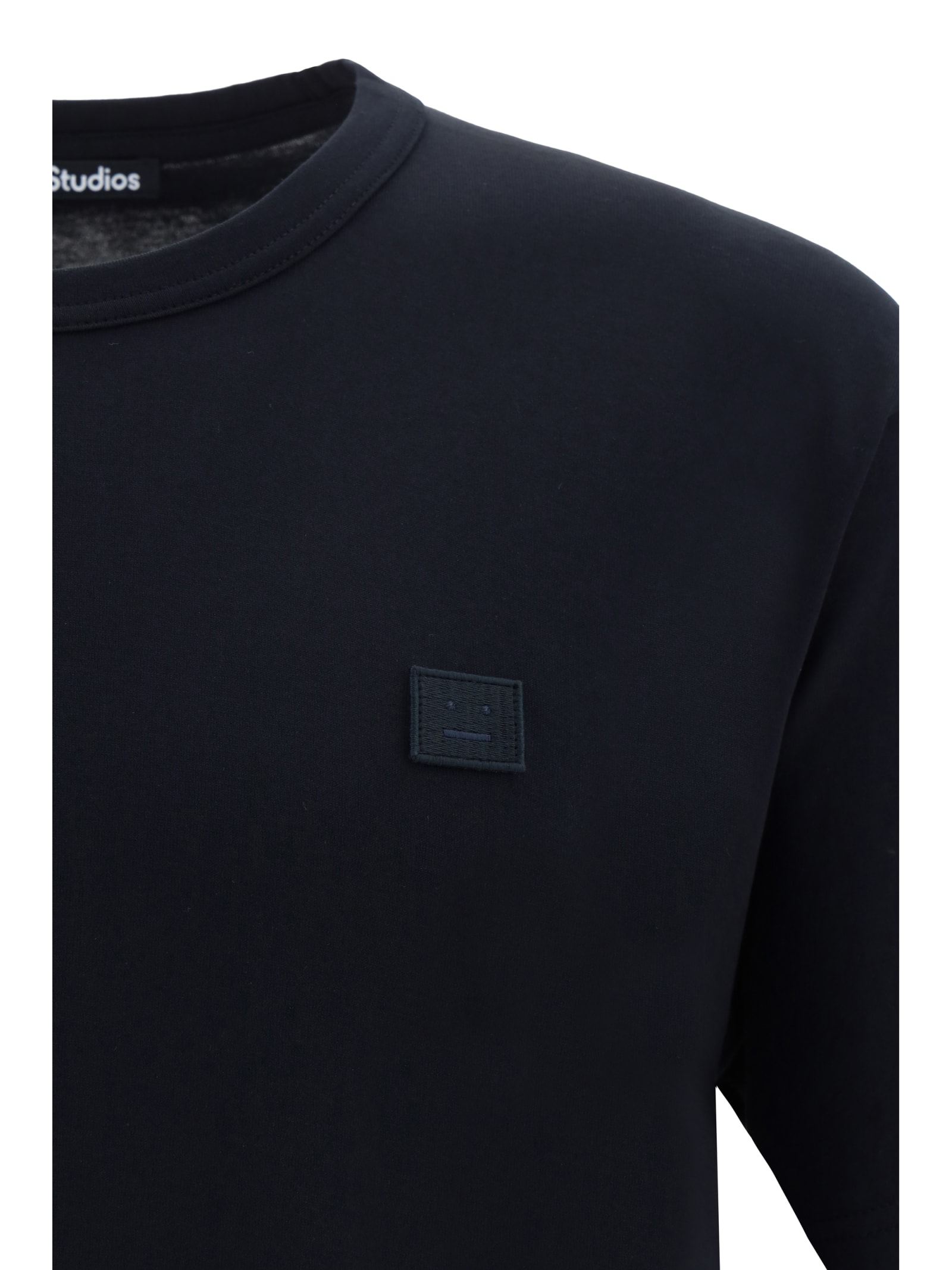 Shop Acne Studios T-shirt In Black