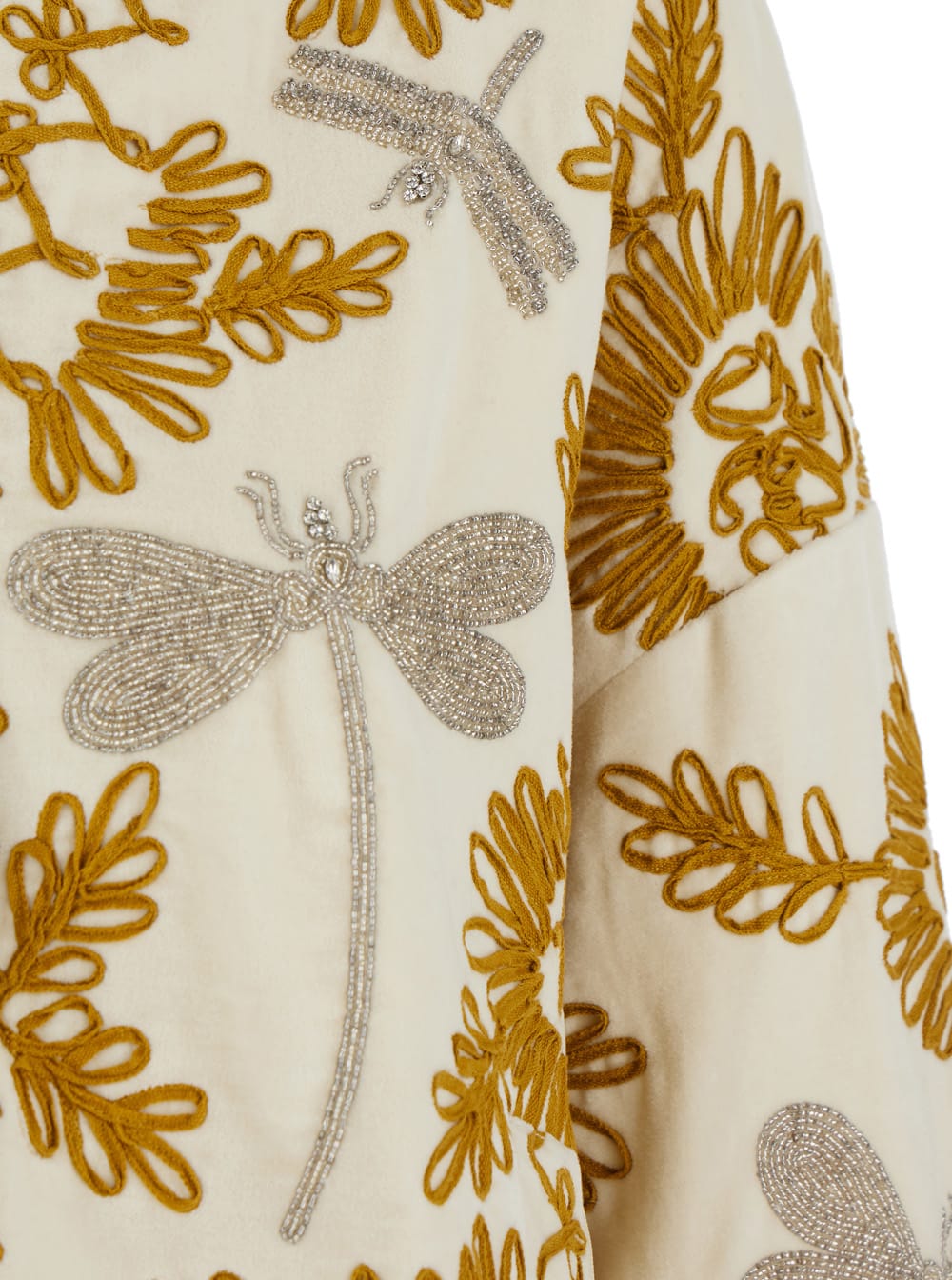 Forte Forte Floral Dragonflies Embroidered Jacket In Multi