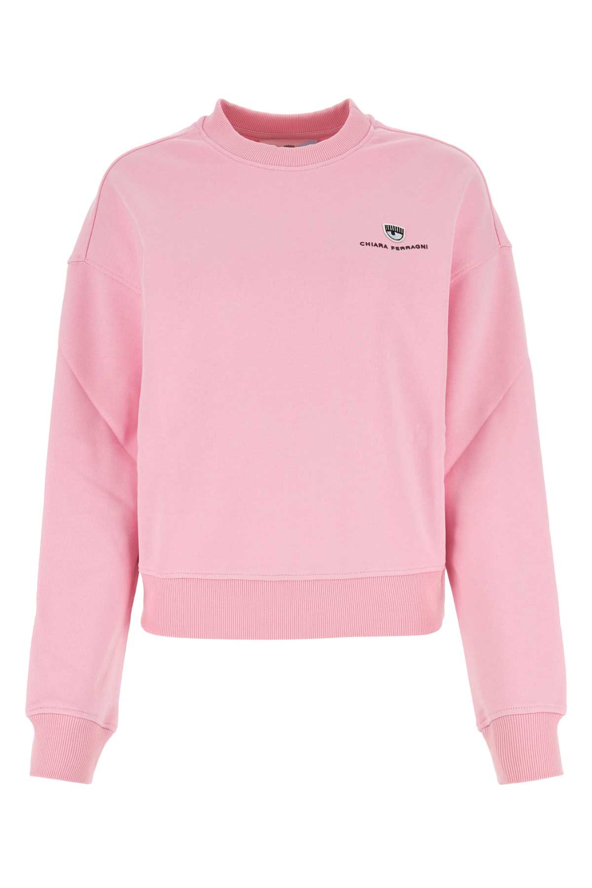 Pink Cotton Sweatshirt