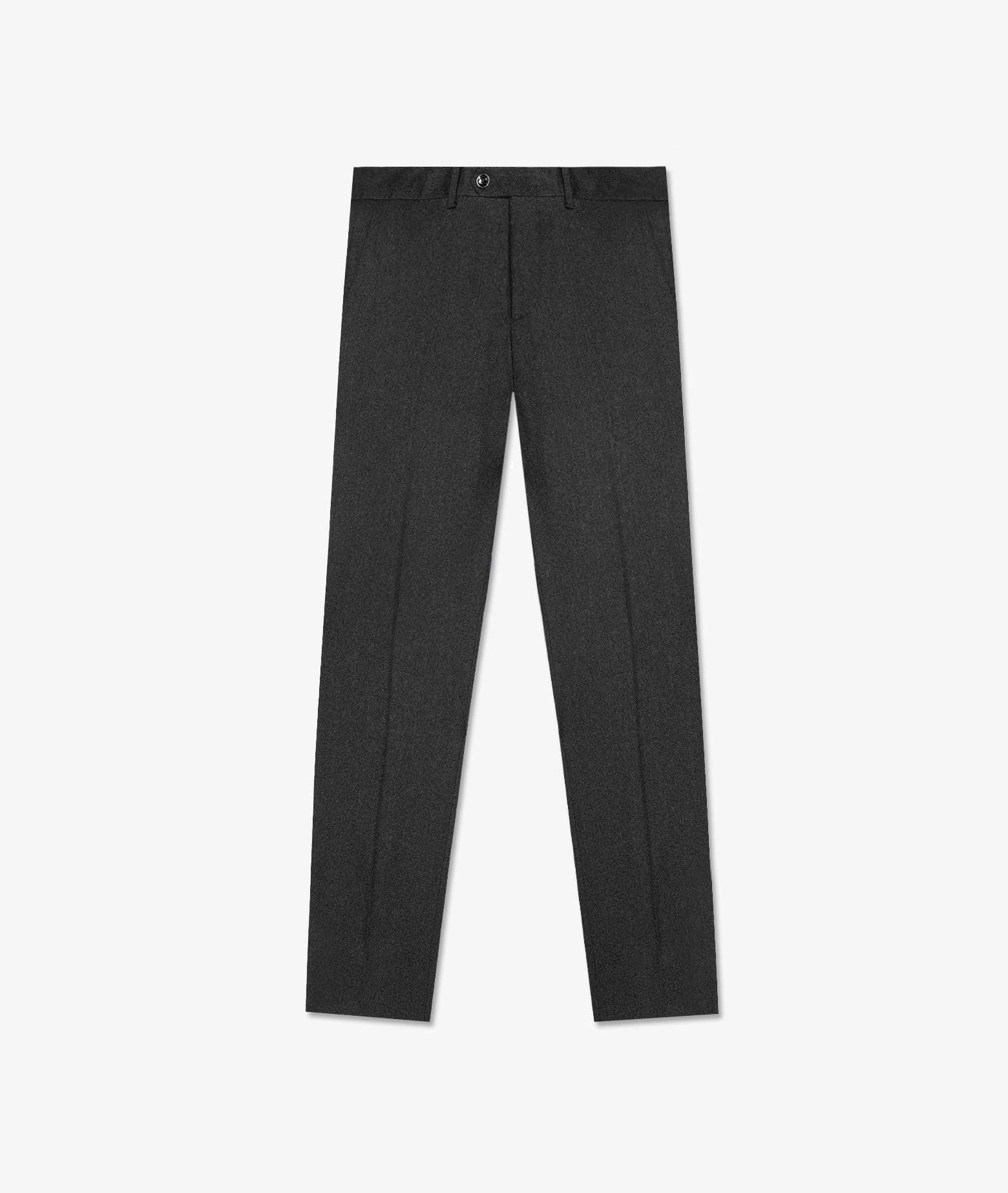 Shop Larusmiani Velvet Trousers Howard Pants In Gray