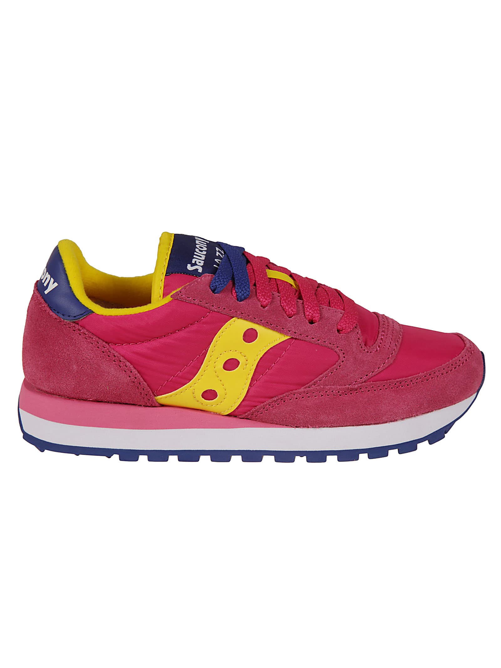 pink and yellow sneakers