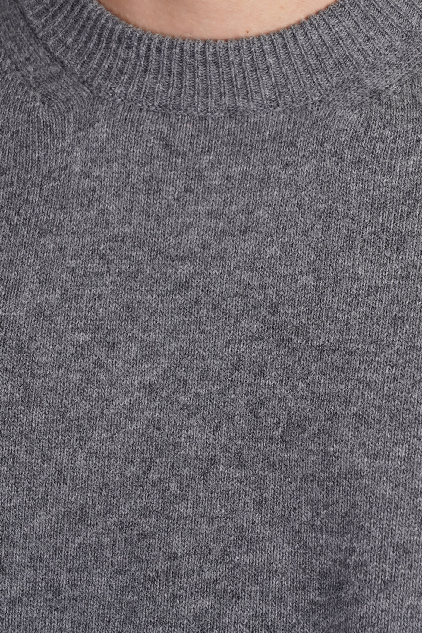 Shop Roberto Collina Knitwear In Grey Wool