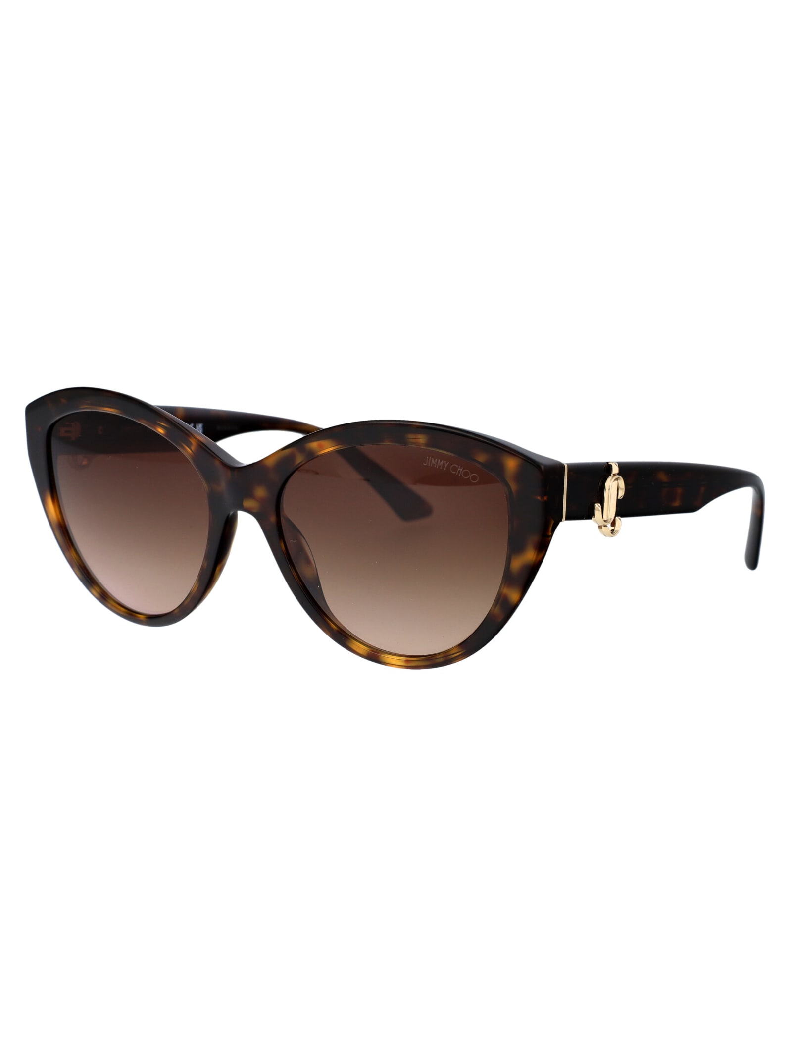 Jimmy Choo Jc 5007 500213 55mm Womens Phantos Sunglasses In Brown