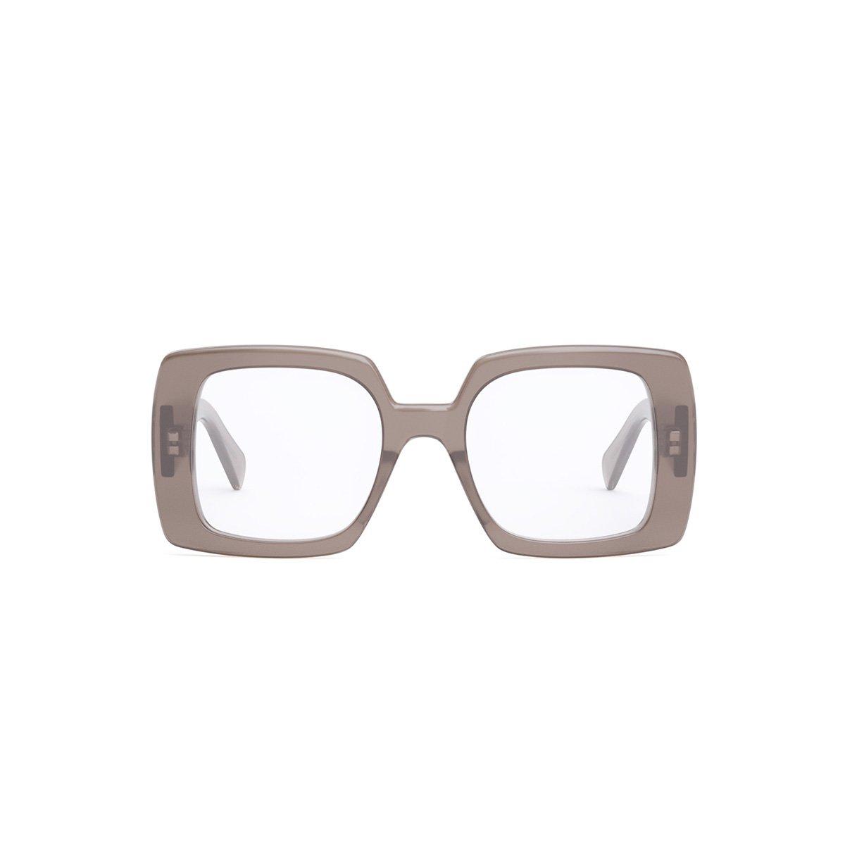 Shop Celine Square Frame Glasses In 045