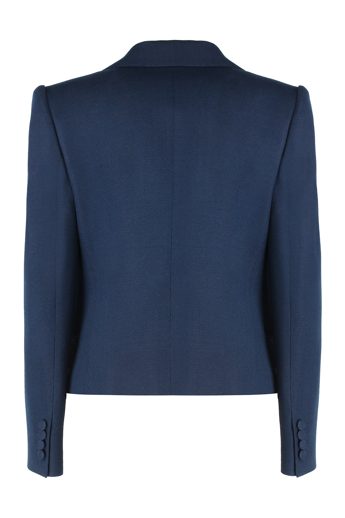Valentino Tailored Bow-detail Jacket Crafted From Lightweight Viscose