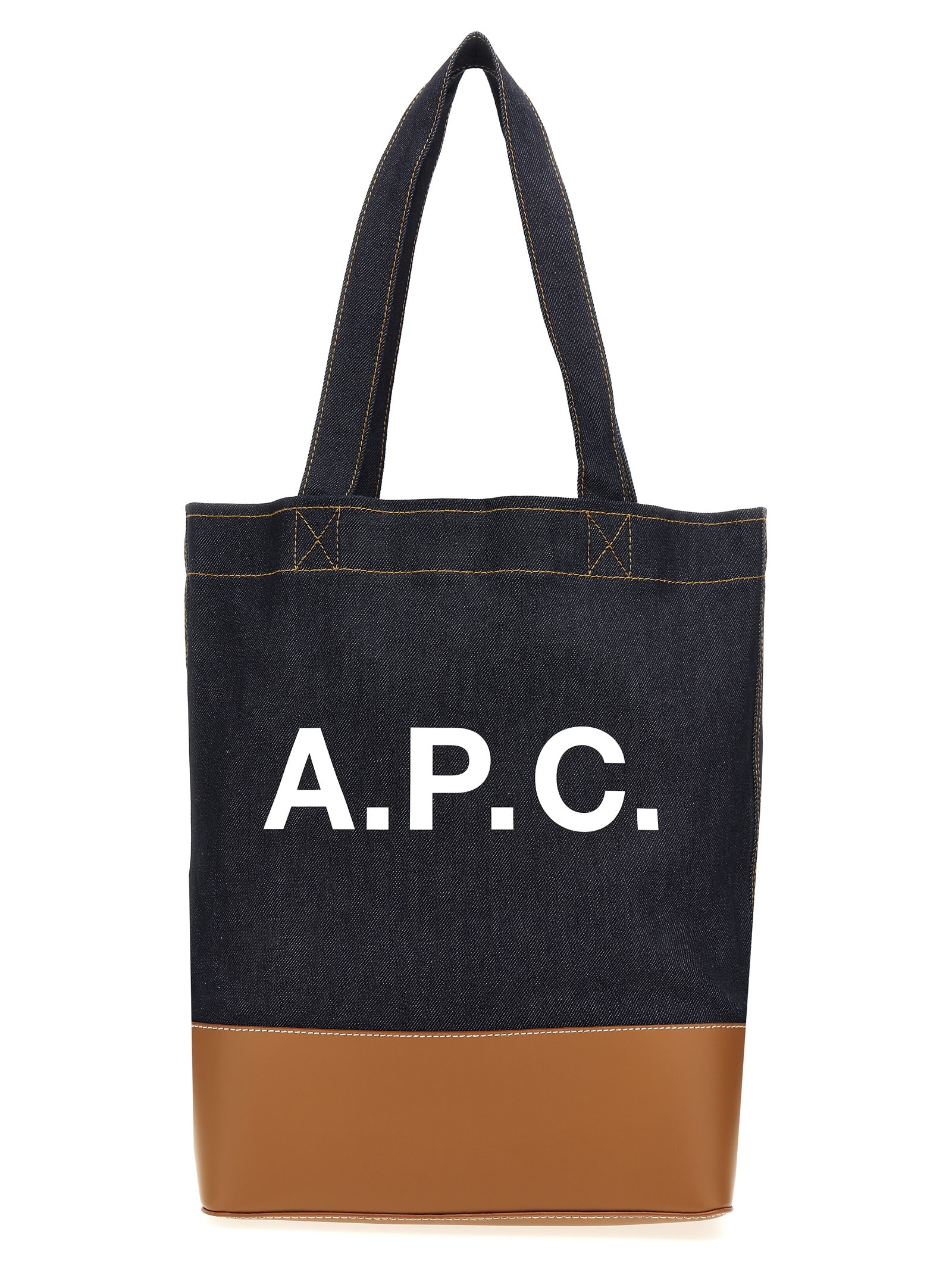 Shop Apc Axel Shopping Bag In Multicolor