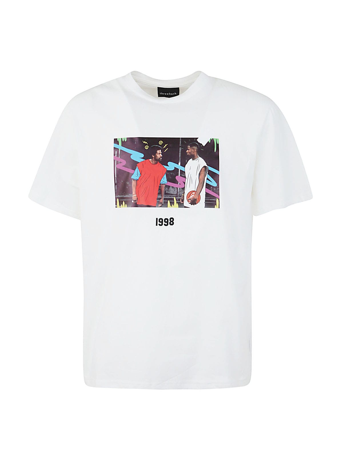 Shop Throwback Gotgame T-shirt In White
