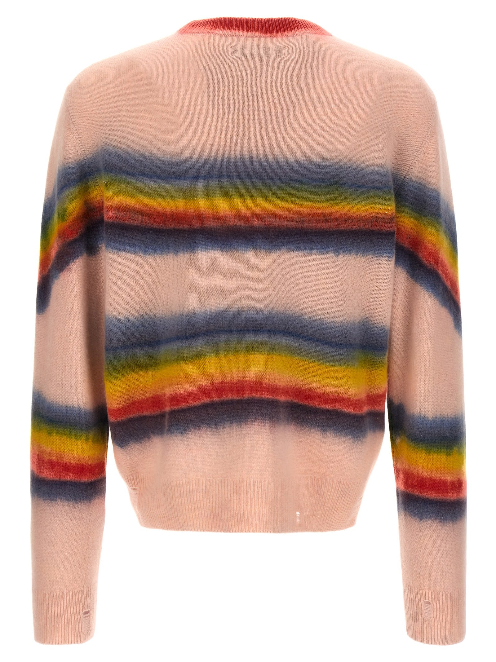 Shop Amiri Rainbow Tie Dye Sweater In Multi