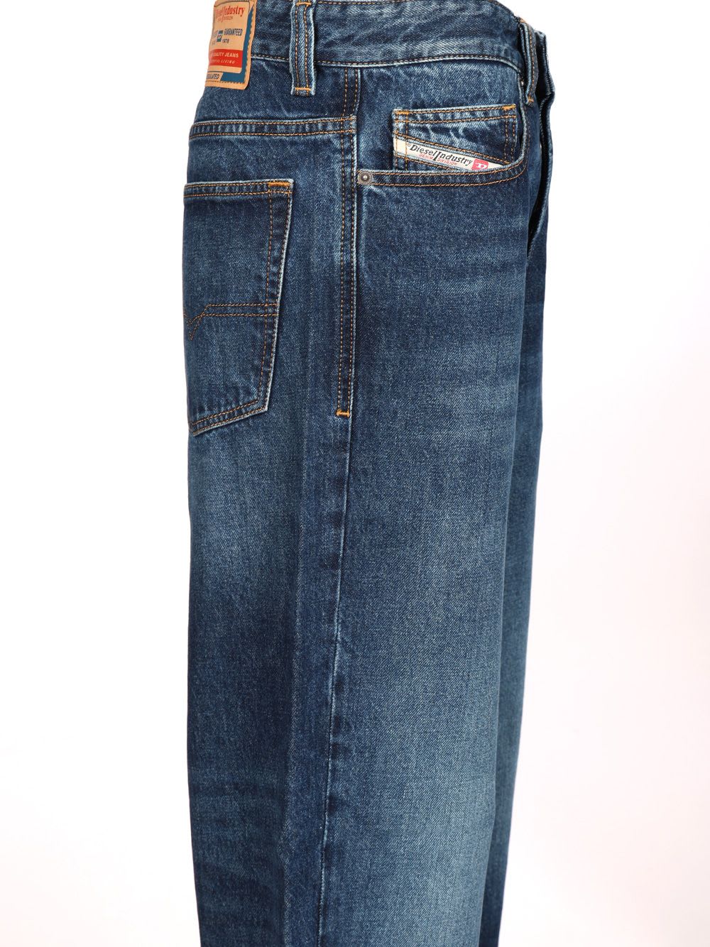 Diesel Straight Cotton Denim Trousers