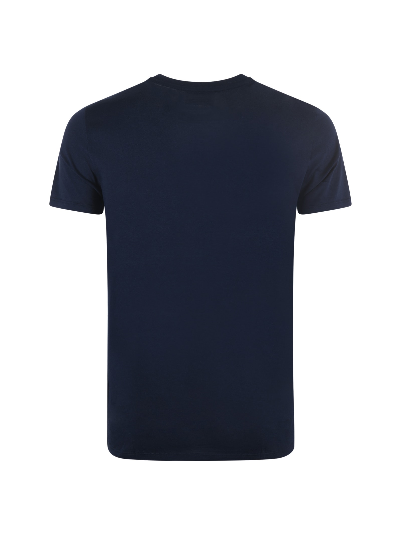 Shop Lacoste T-shirt In Blu Scuro