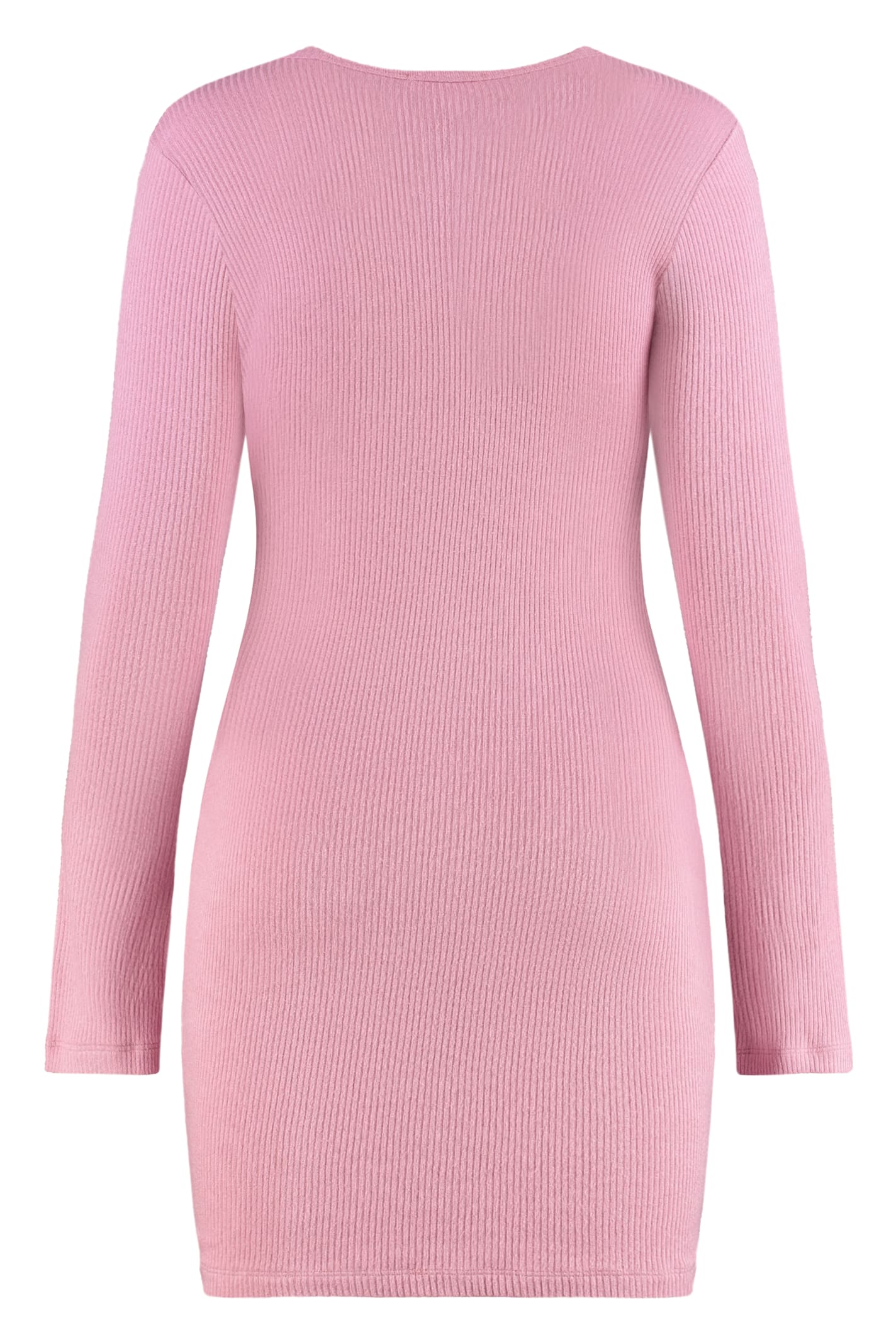 Sablyn Tory Burch Kelly Ribbed Dress In Pink