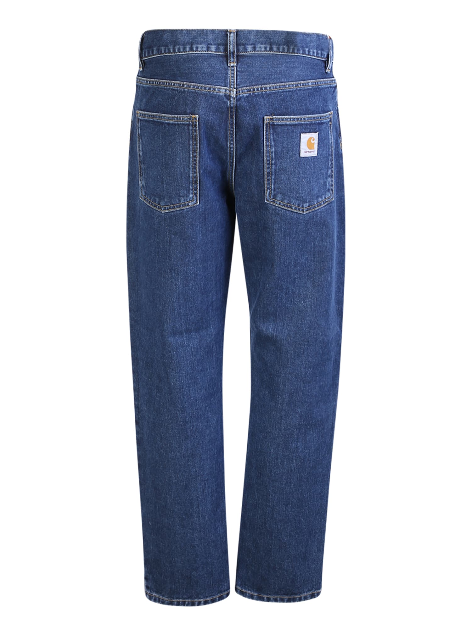 Shop Carhartt Newel Jeans Blue