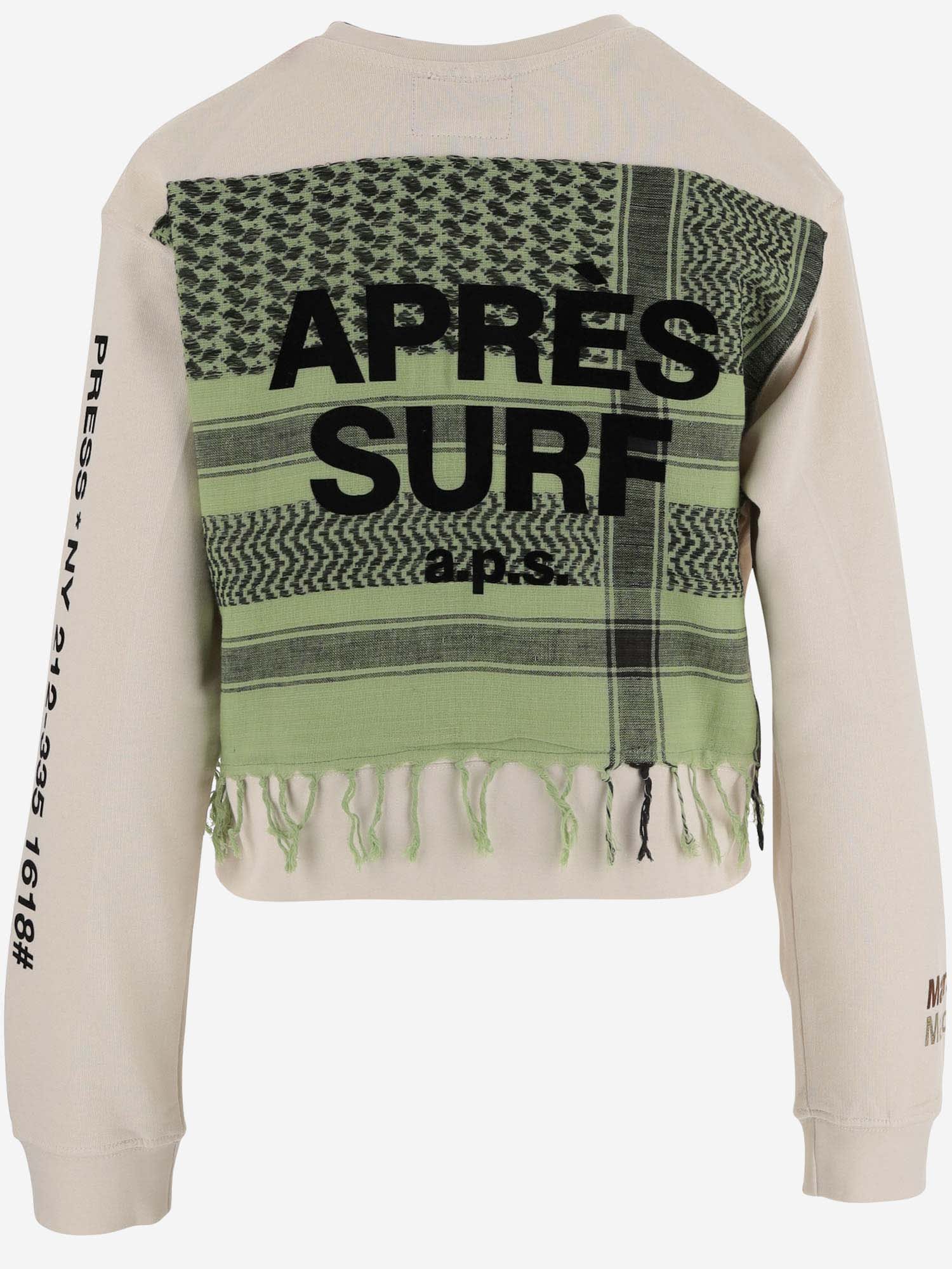 Shop Après Surf Cotton Sweatshirt With Logo In Red