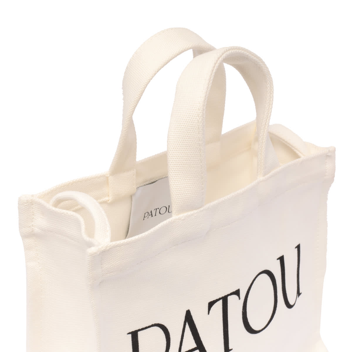 Shop Patou Logo Tote Bag In White