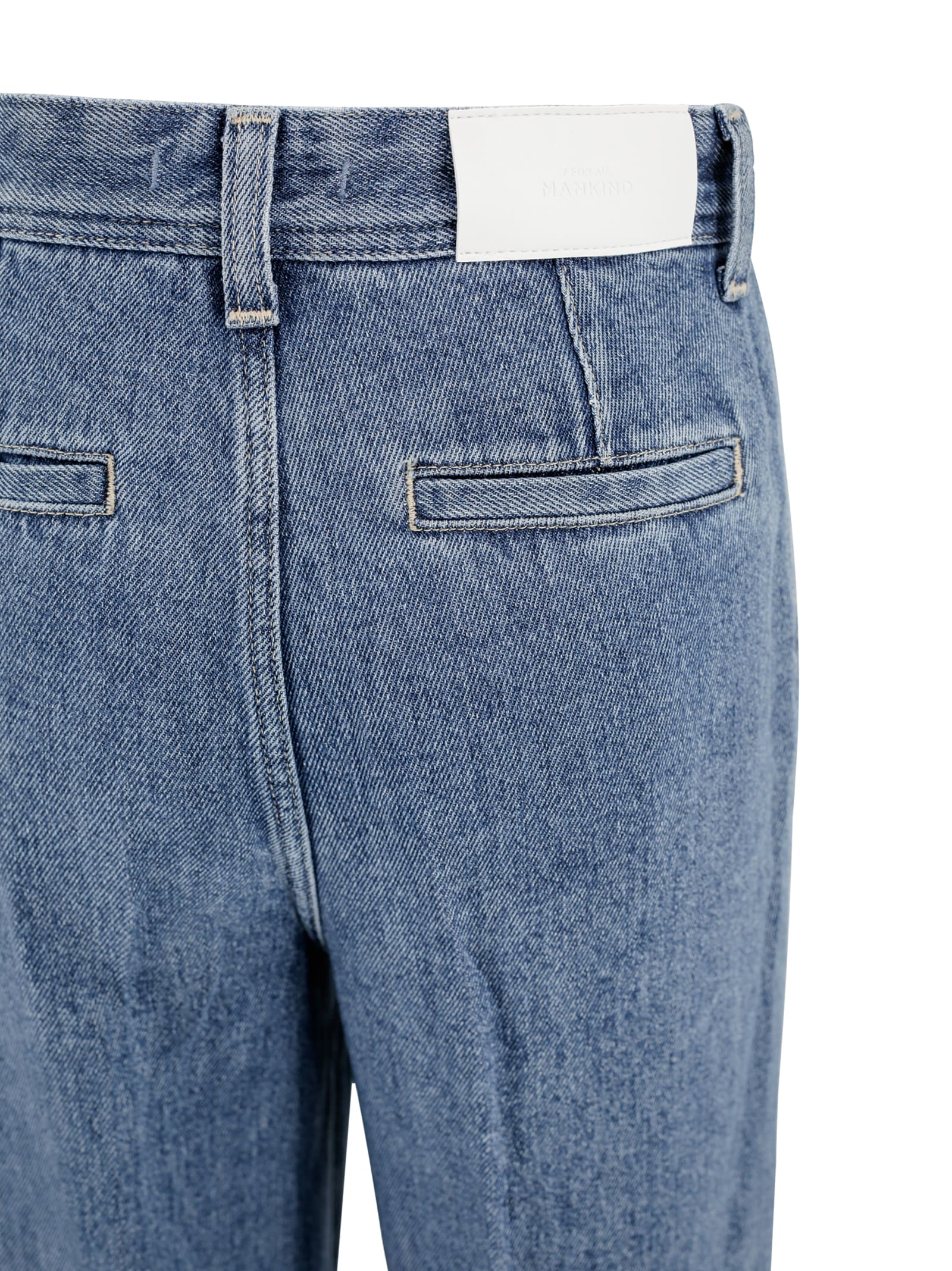 Shop 7 For All Mankind Pleated Jeans