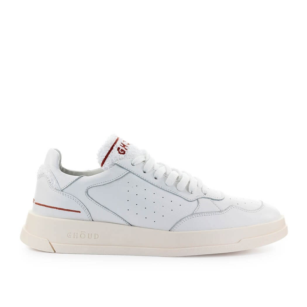 Ghoud White Leather Terry Sneaker