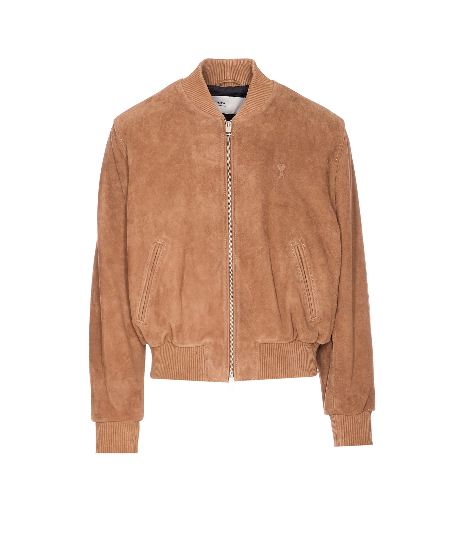 Ami Alexandre Mattiussi Suede Ami De Coeur Jacket Ami Alexandre Mattiussi Suede Ami De Coeur Jacket