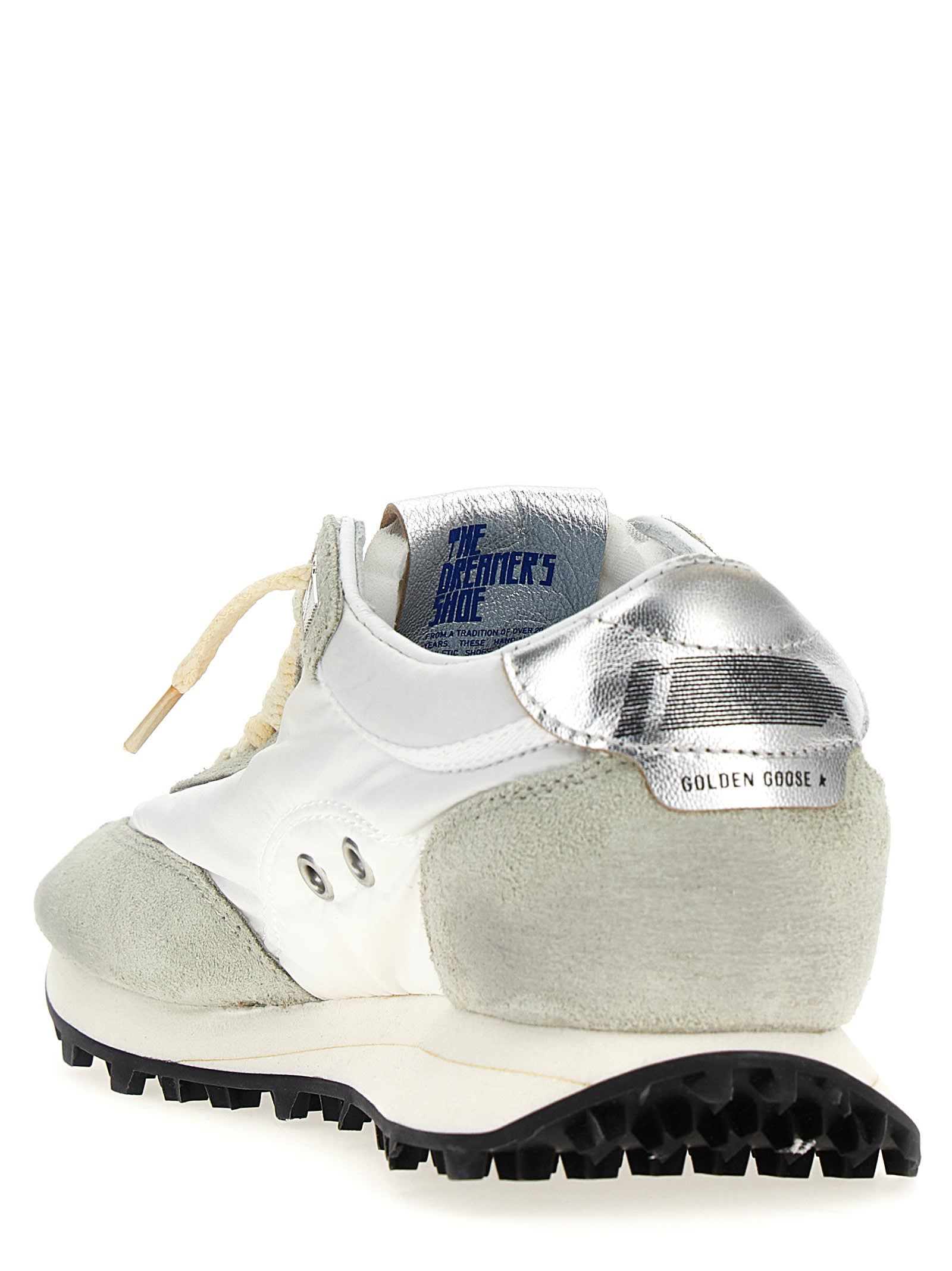 Shop Golden Goose Running Marathon M77 Sneakers In Gray