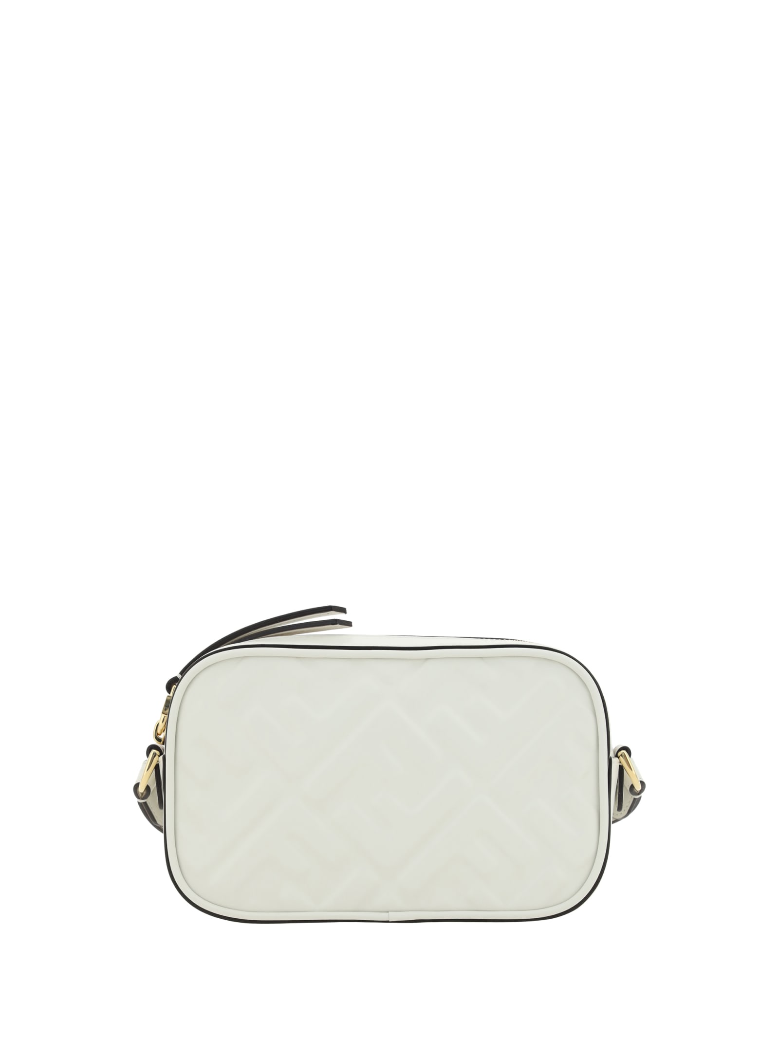 Shop Fendi Camera Case Shoulder Bag In White