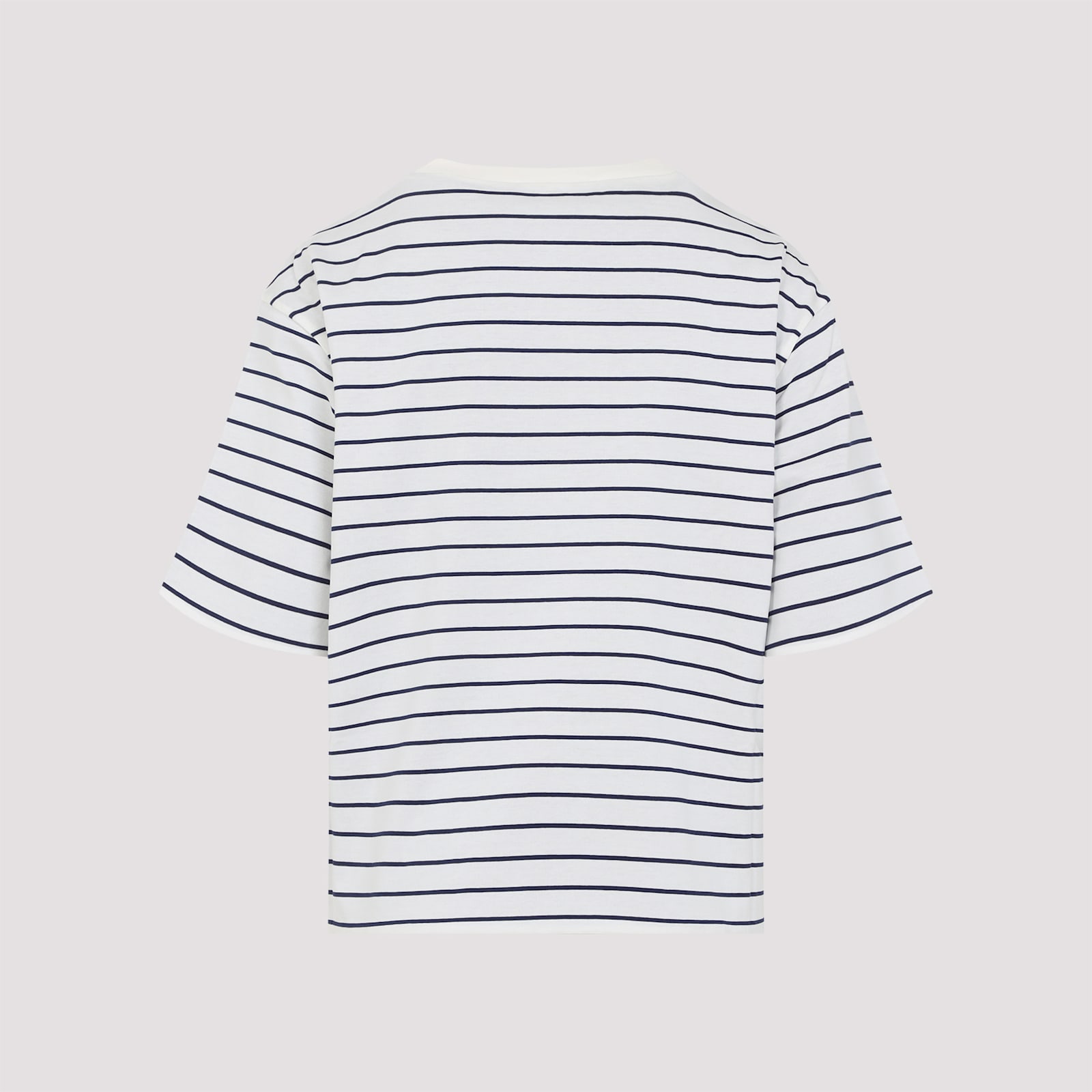 Miu Miu Striped Cotton T-shirt