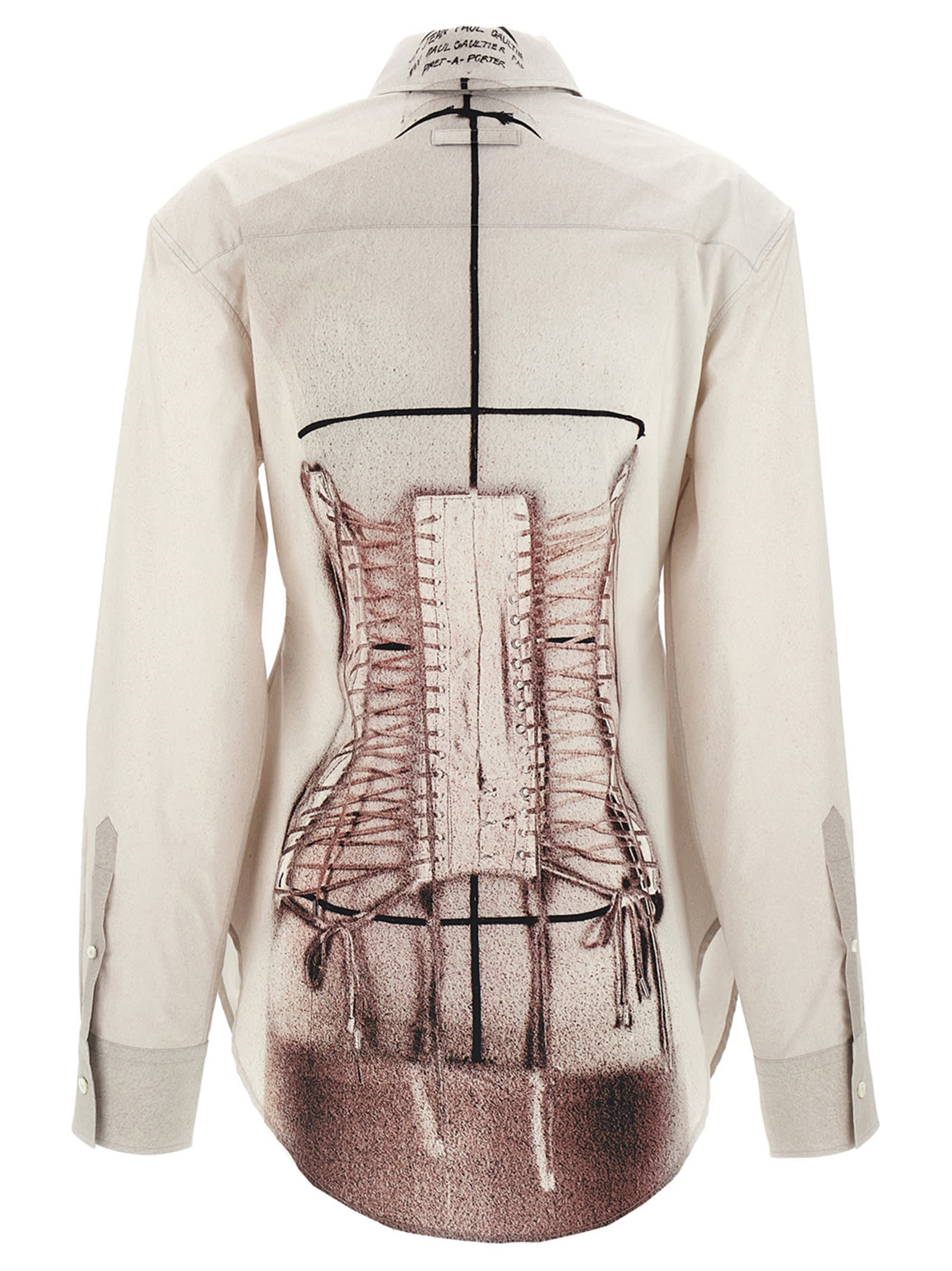 JEAN PAUL GAULTIER THE TOMPE-LOEIL CORSET SHIRT
