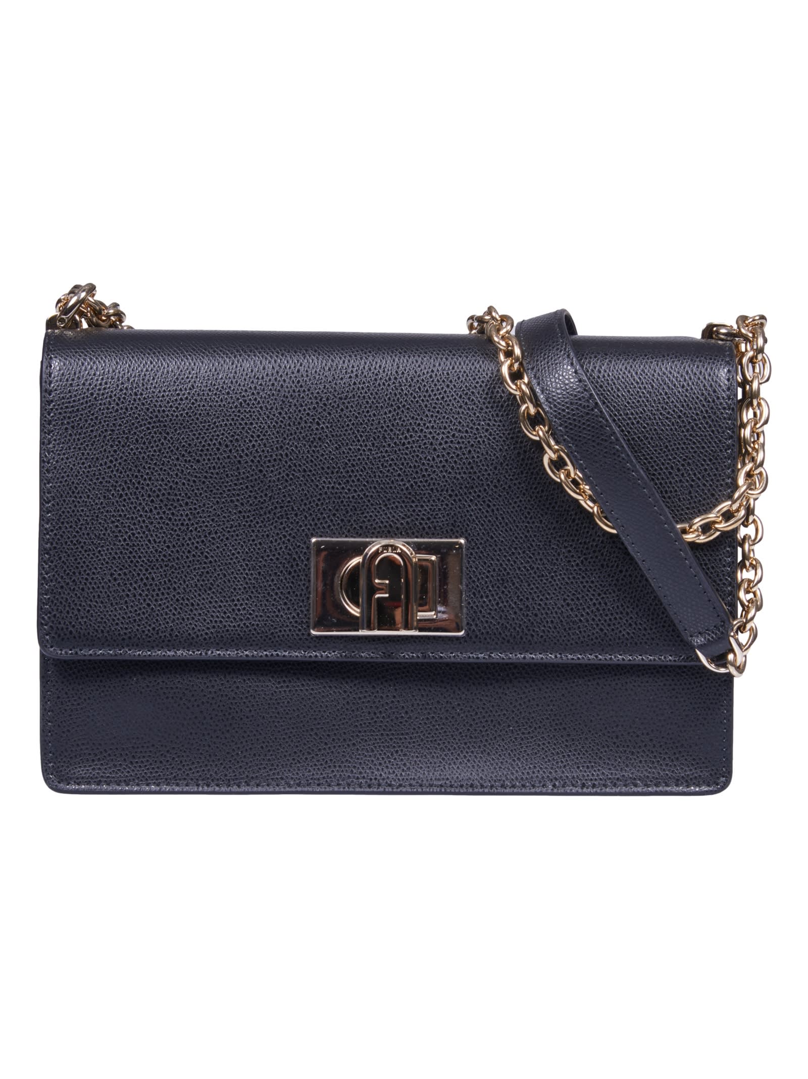 Shop Furla 1927 Bag In Black