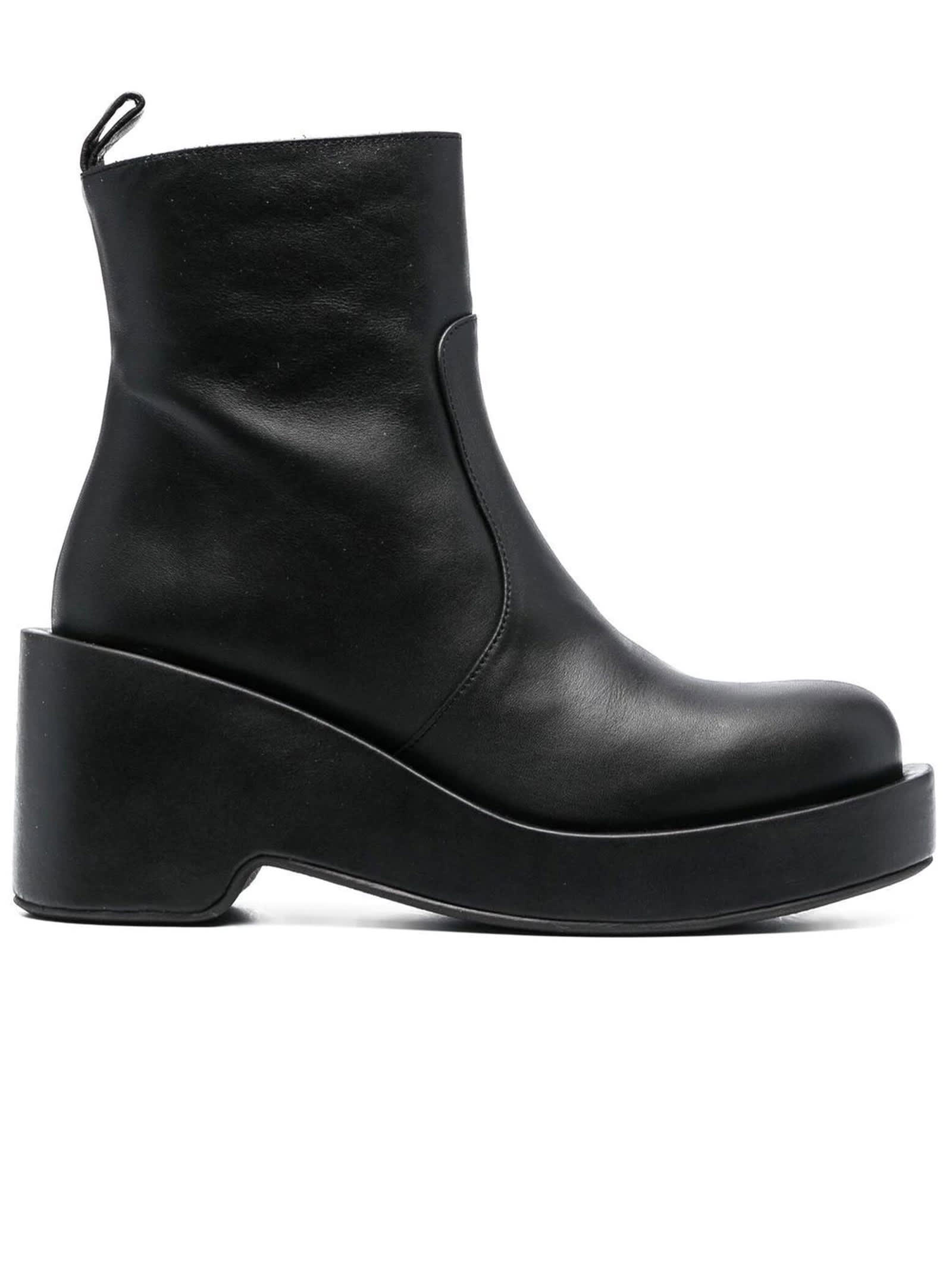 Paloma Barceló Black Zuriiris Leather Boots