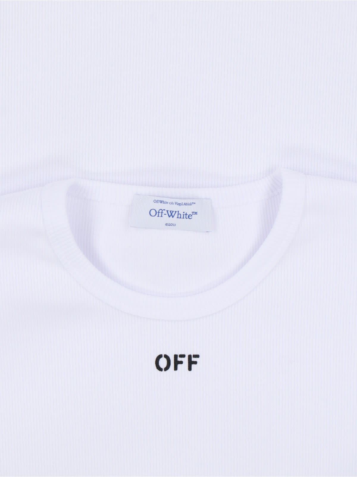 Shop Off-white Logo T-shirt In White