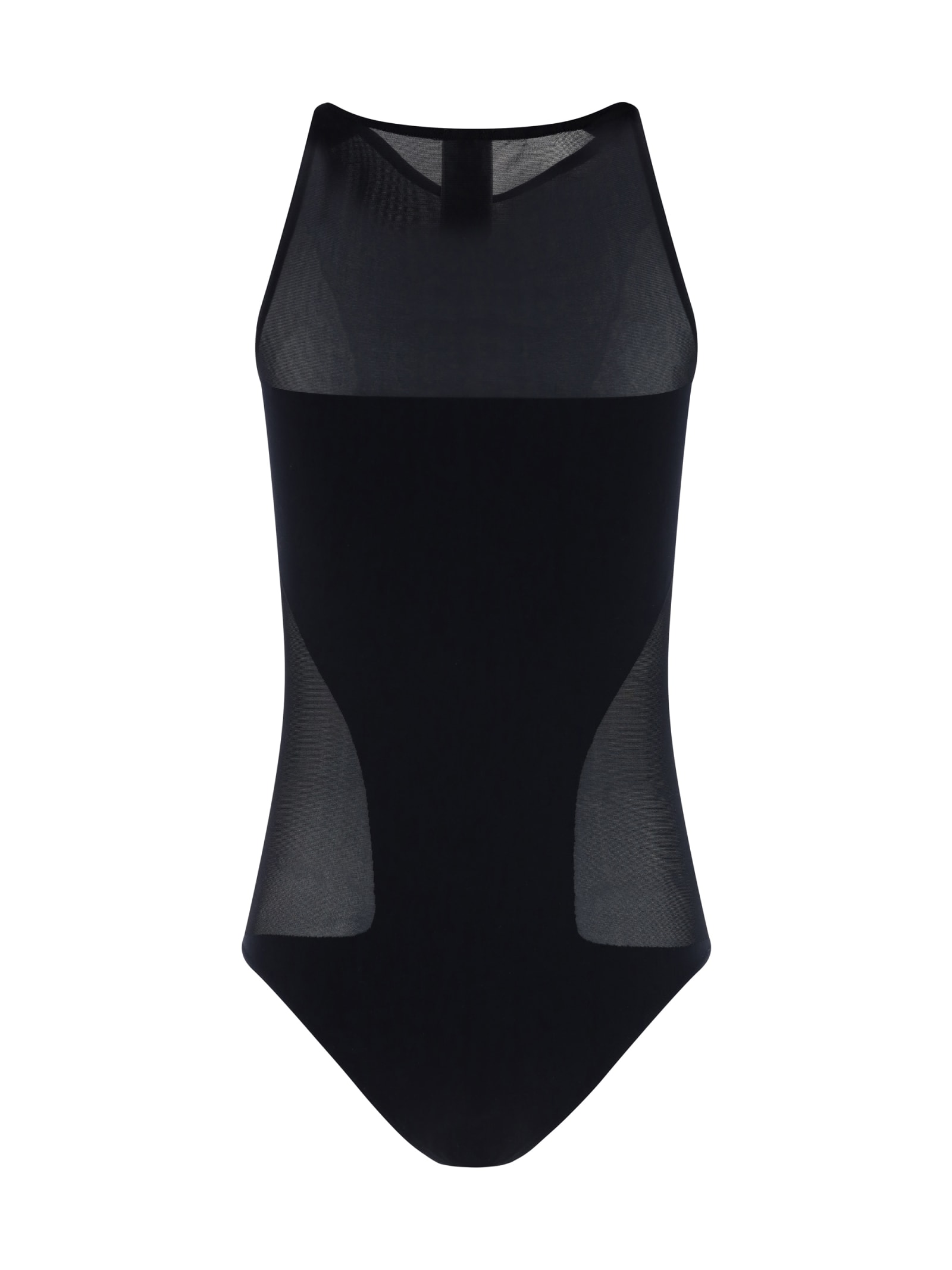 Shop Wolford Opaque Body In Black