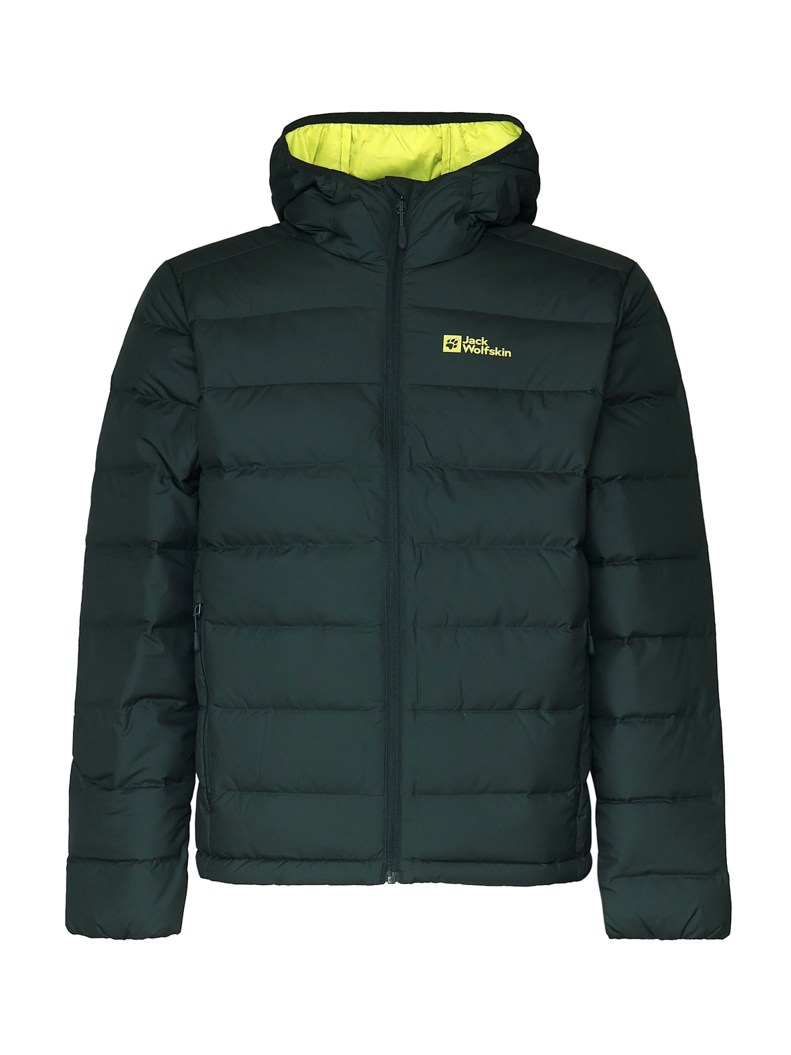 Jack Wolfskin Nylon Jacket In Black