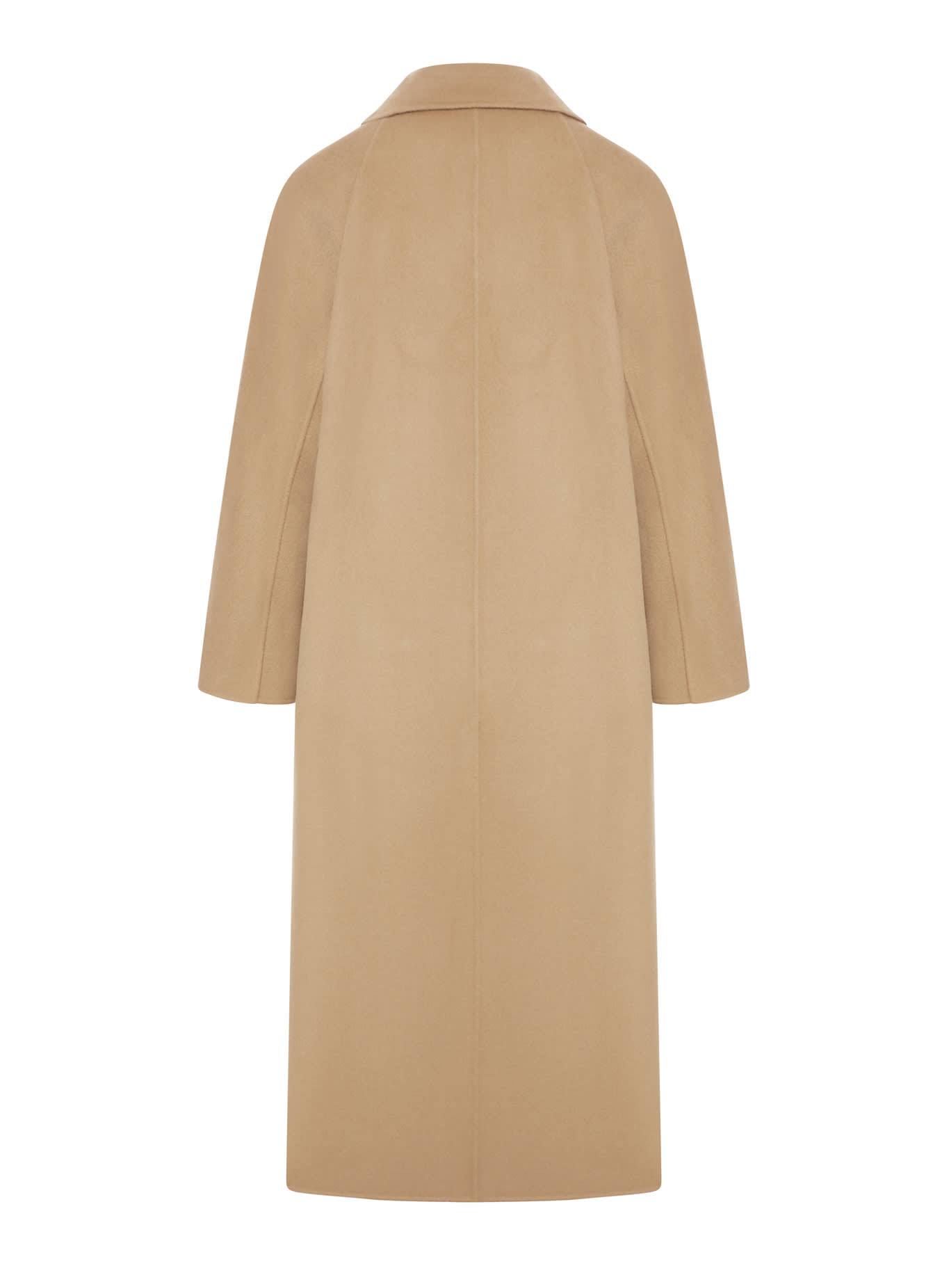 Shop 's Max Mara Capi Double Breasted Oversize Coat In Camel