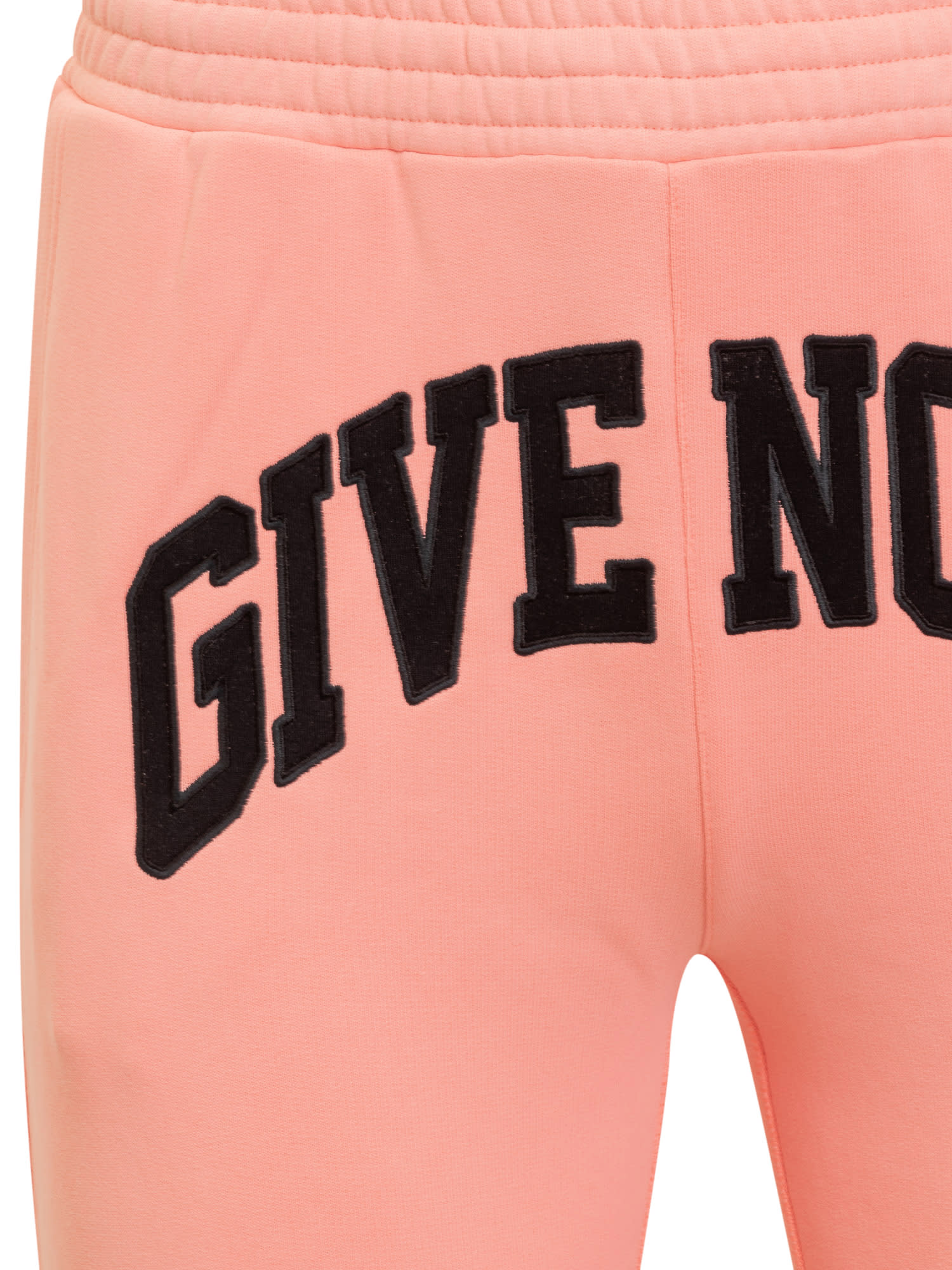 Givenchy Trousers With Logo In Coral