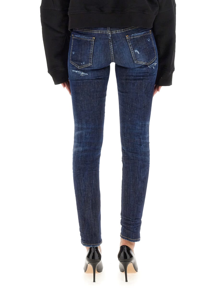 Shop Dsquared2 Jeans Jennifer In Denim