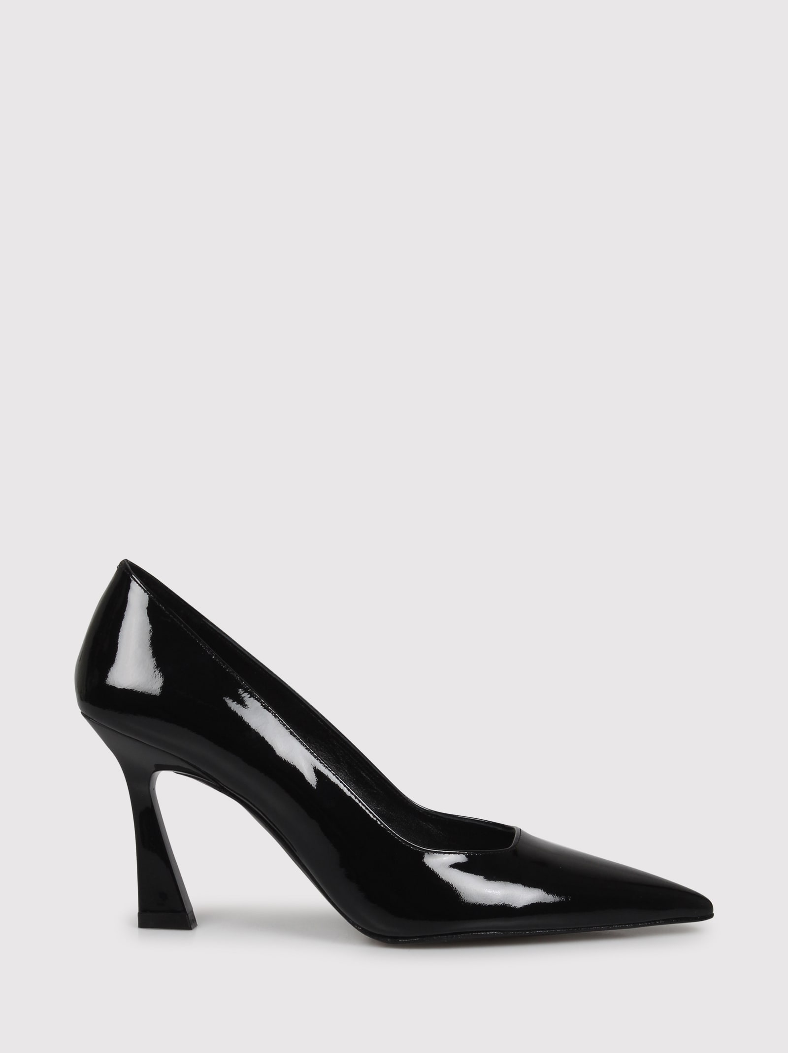 Shop Stuart Weitzman Vinnie 85 Pump In Black