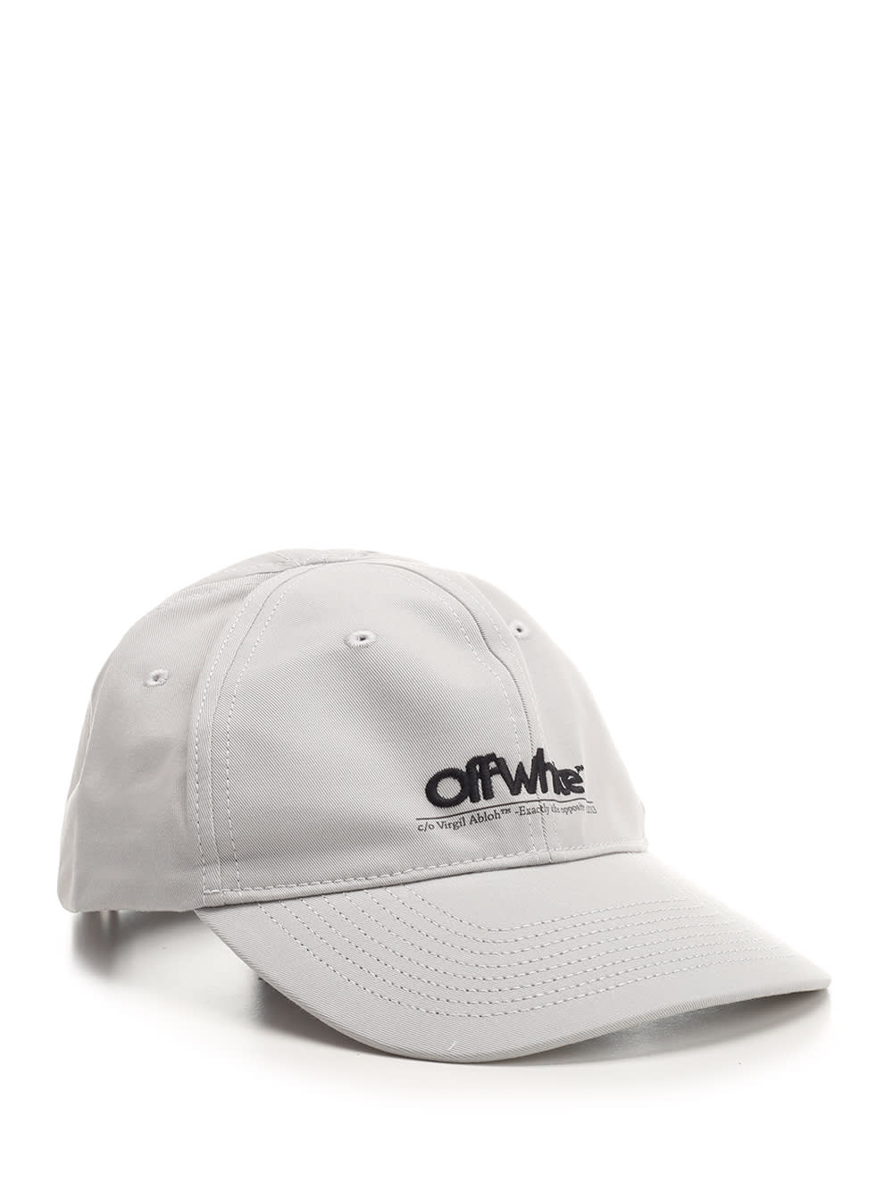 Shop Off-white Baseball Cap In Grey