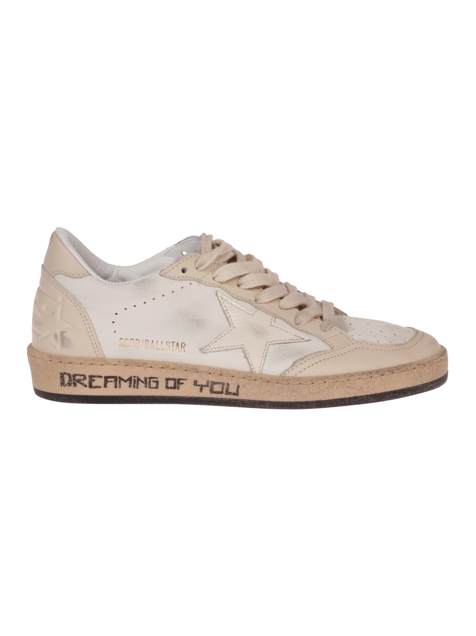 Golden Goose Ball Star Nappa Leather Toe Star