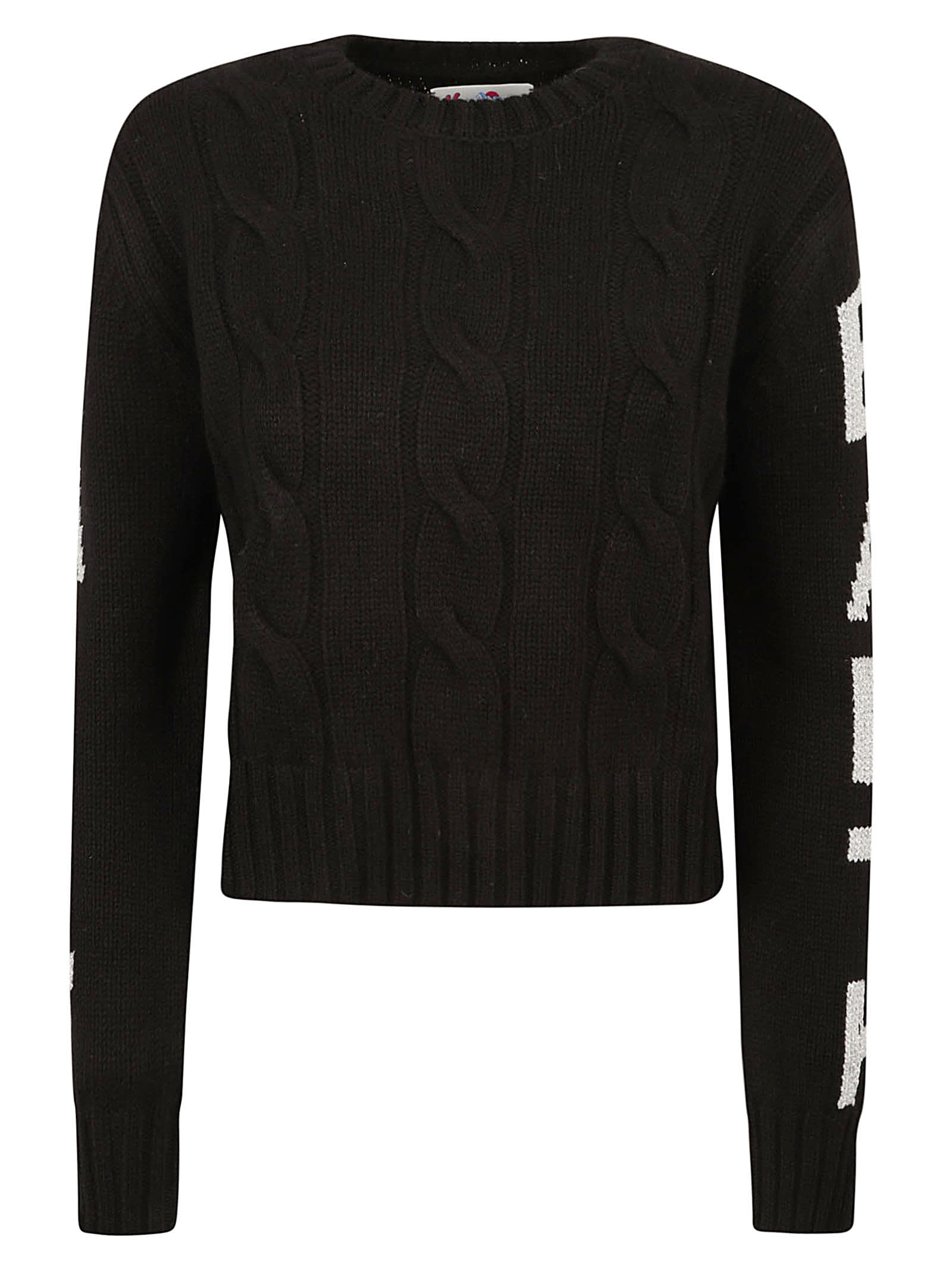 Shop Mc2 Saint Barth Malmo Sweater Sweater In Black