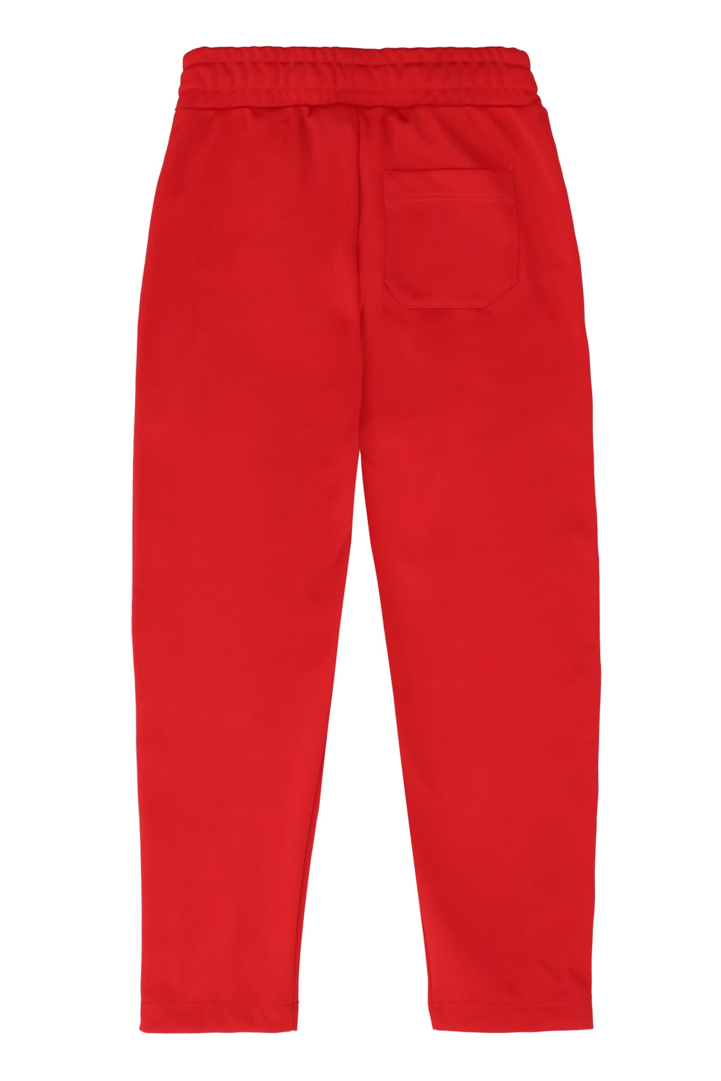 Shop Golden Goose Logoed Side Stripes Track-pants In Red