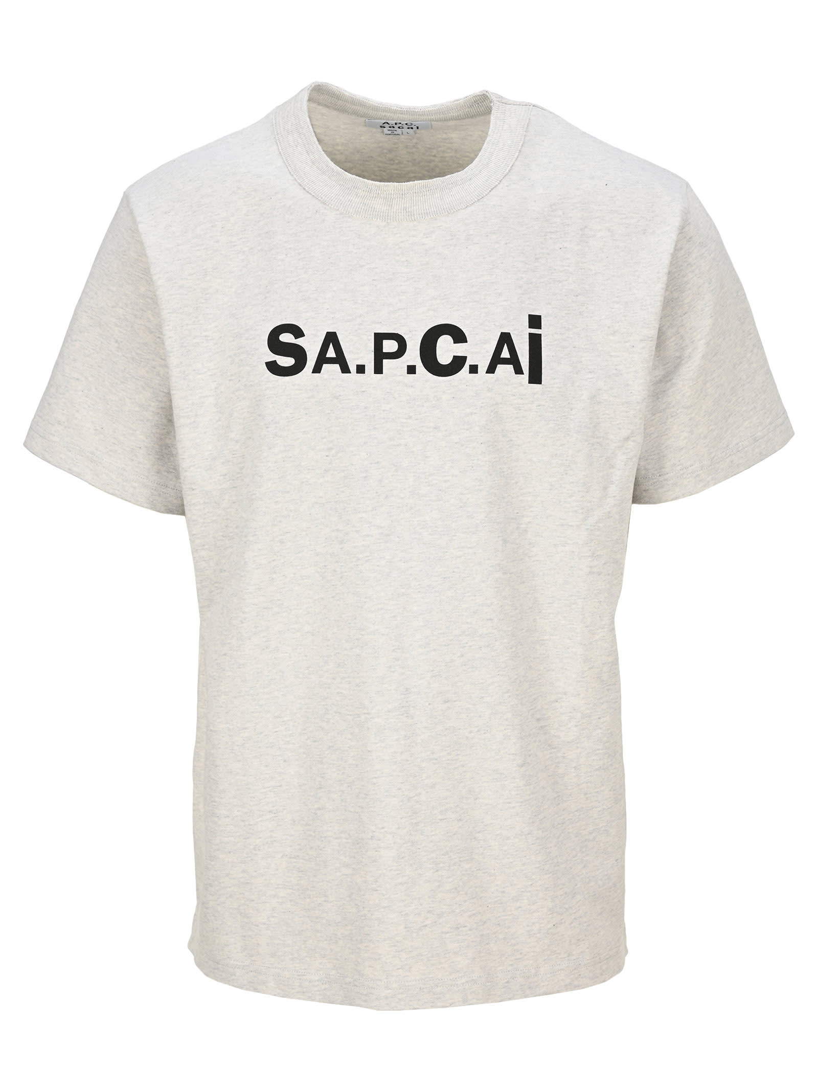 A.p.c. X Sacai Kiyo T-shirt In Heater Grey