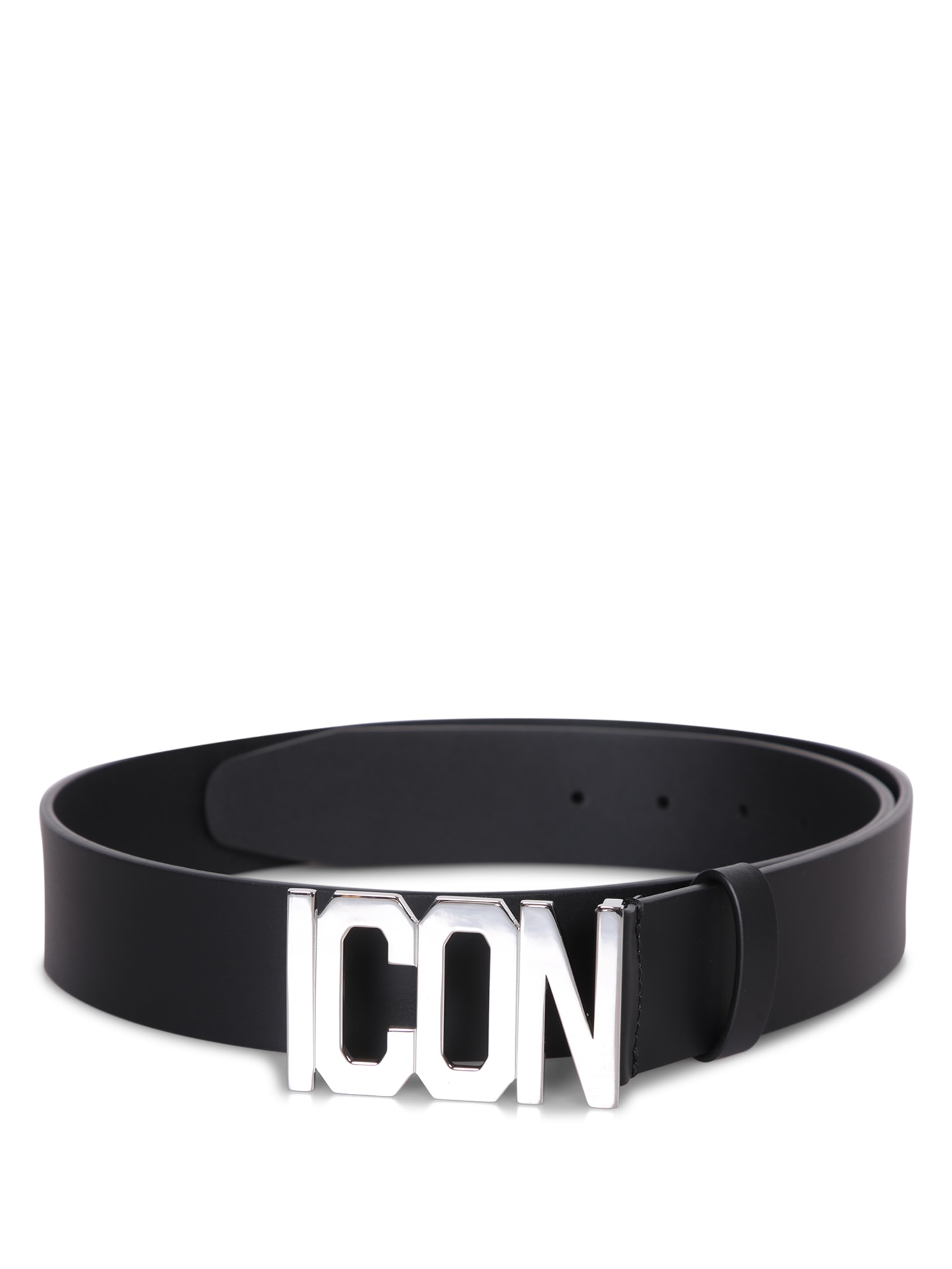 Shop Dsquared2 Icon Black Belt